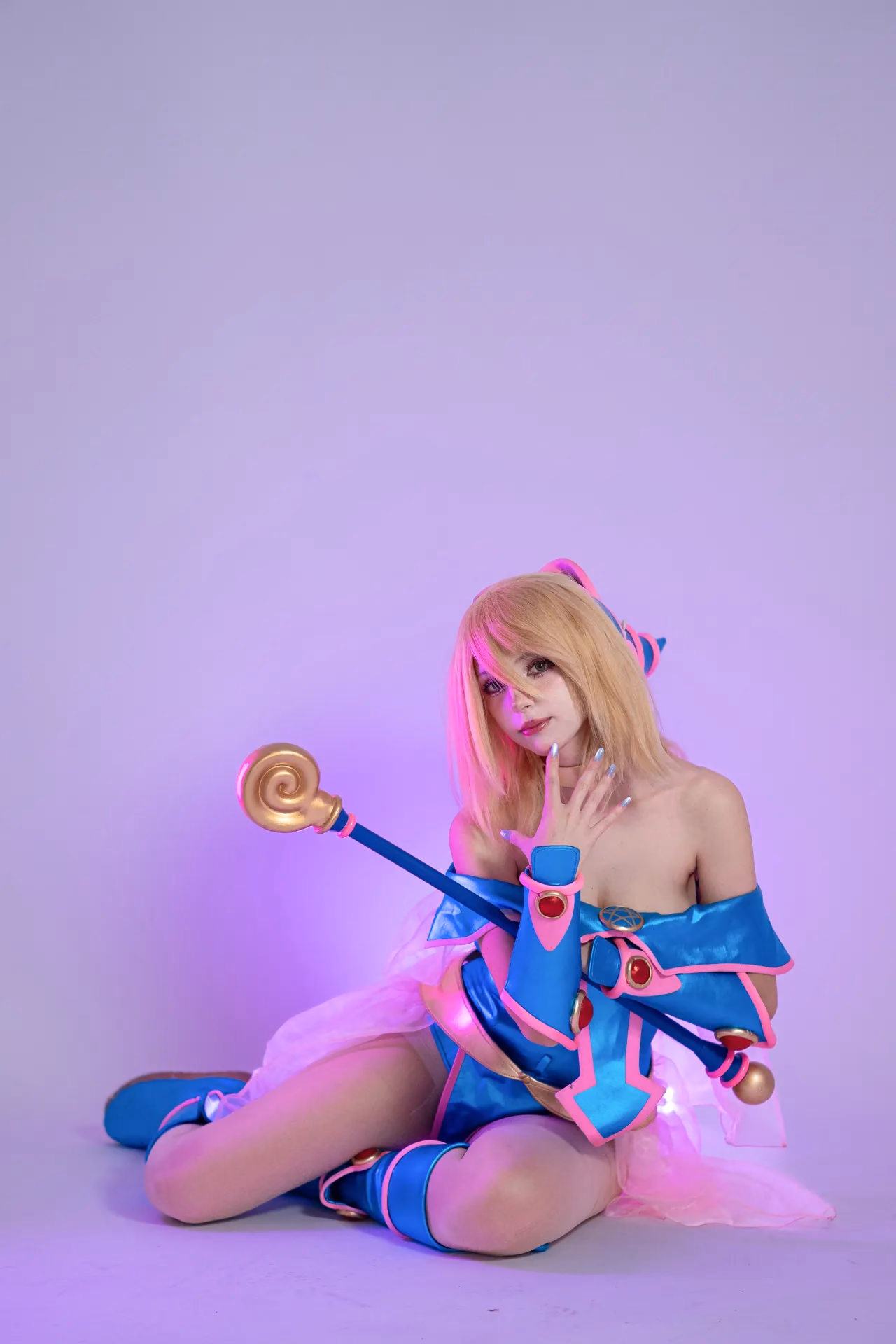 Himee.lily as Dark Magician Girl — cosplay photo 30 of 70