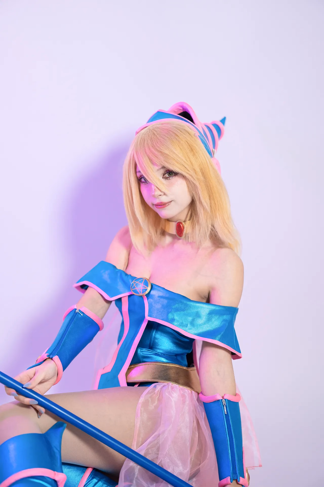 Himee.lily as Dark Magician Girl — cosplay photo 32 of 70