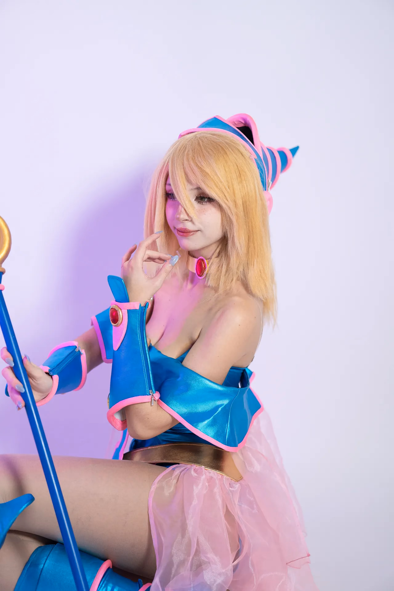 Himee.lily as Dark Magician Girl — cosplay photo 40 of 70