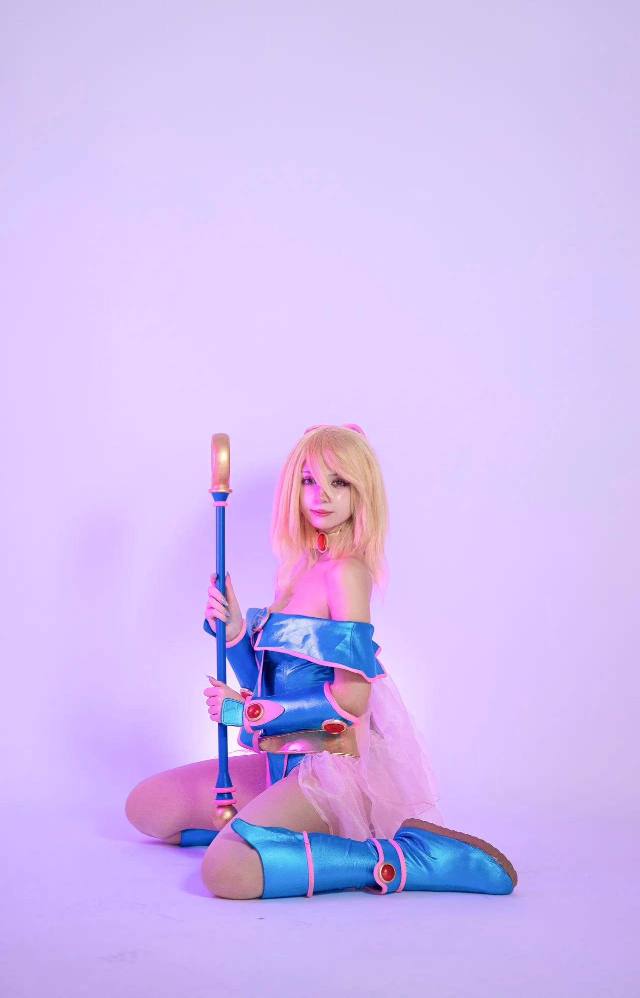 Himee.lily as Dark Magician Girl — cosplay photo 41 of 70
