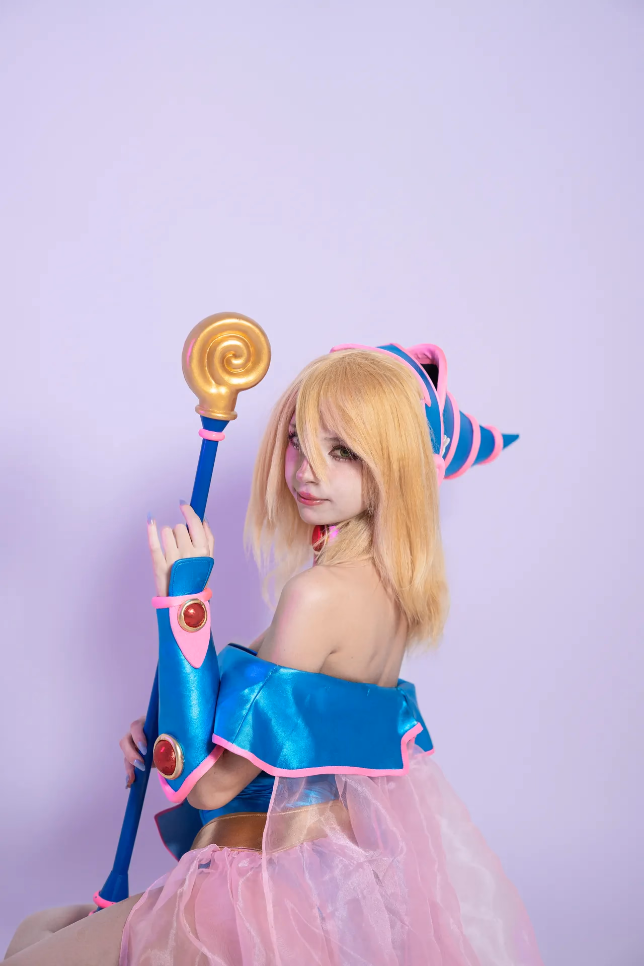 Himee.lily as Dark Magician Girl — cosplay photo 42 of 70
