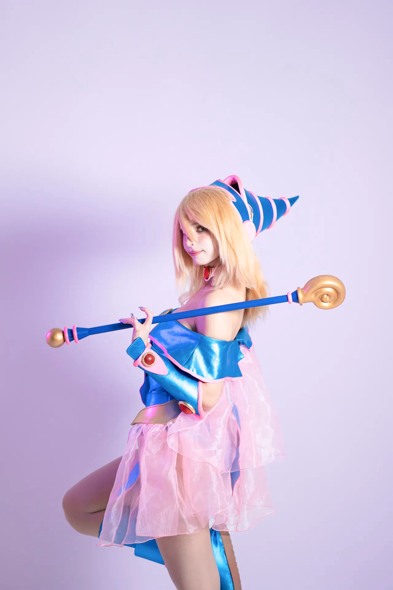 Himee.lily as Dark Magician Girl — cosplay photo 49 of 70