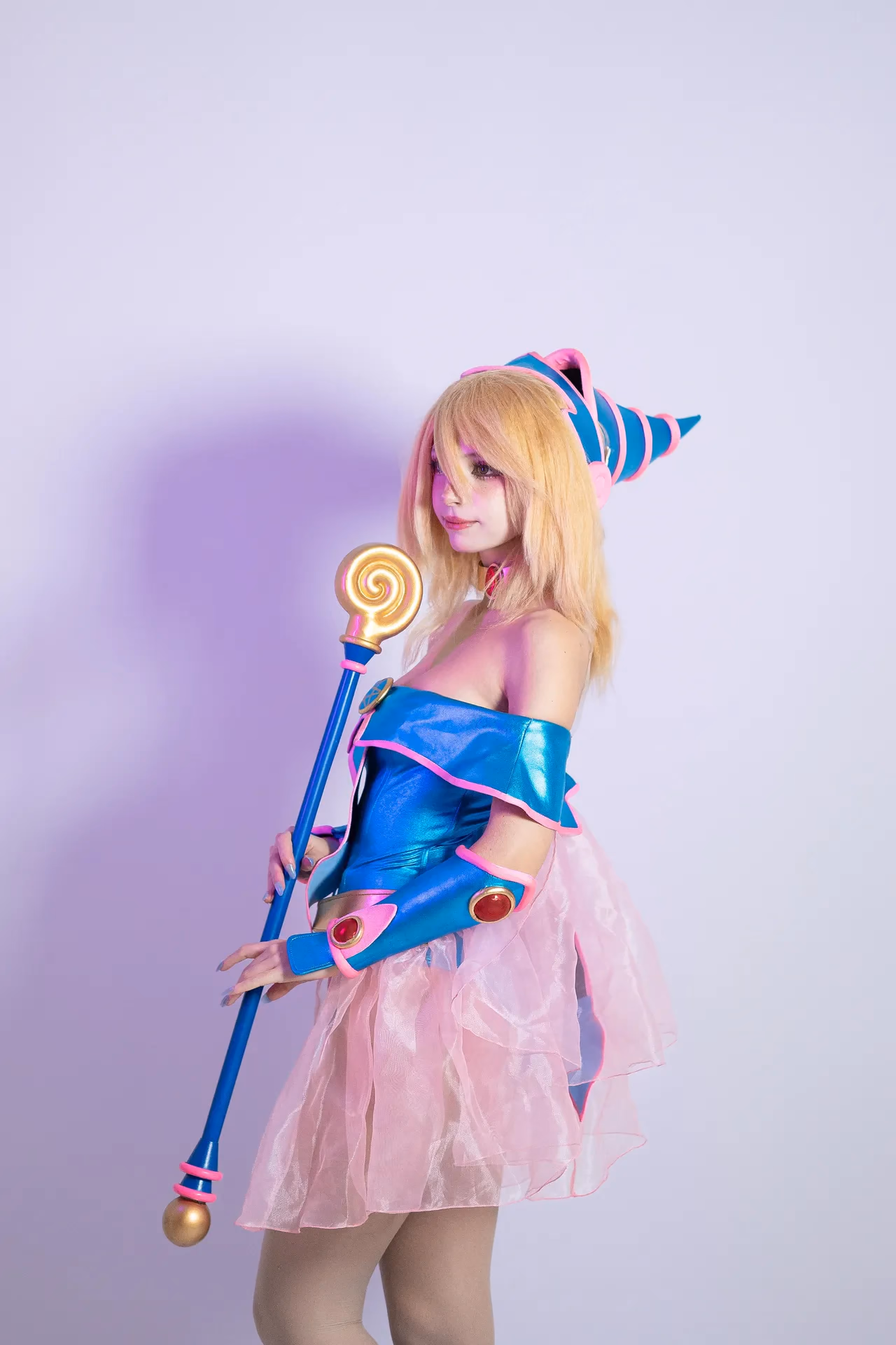 Himee.lily as Dark Magician Girl — cosplay photo 53 of 70