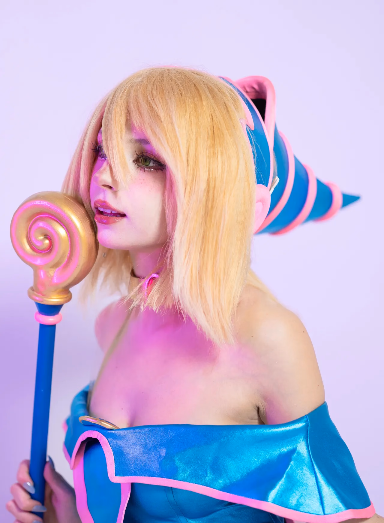 Himee.lily as Dark Magician Girl — cosplay photo 54 of 70