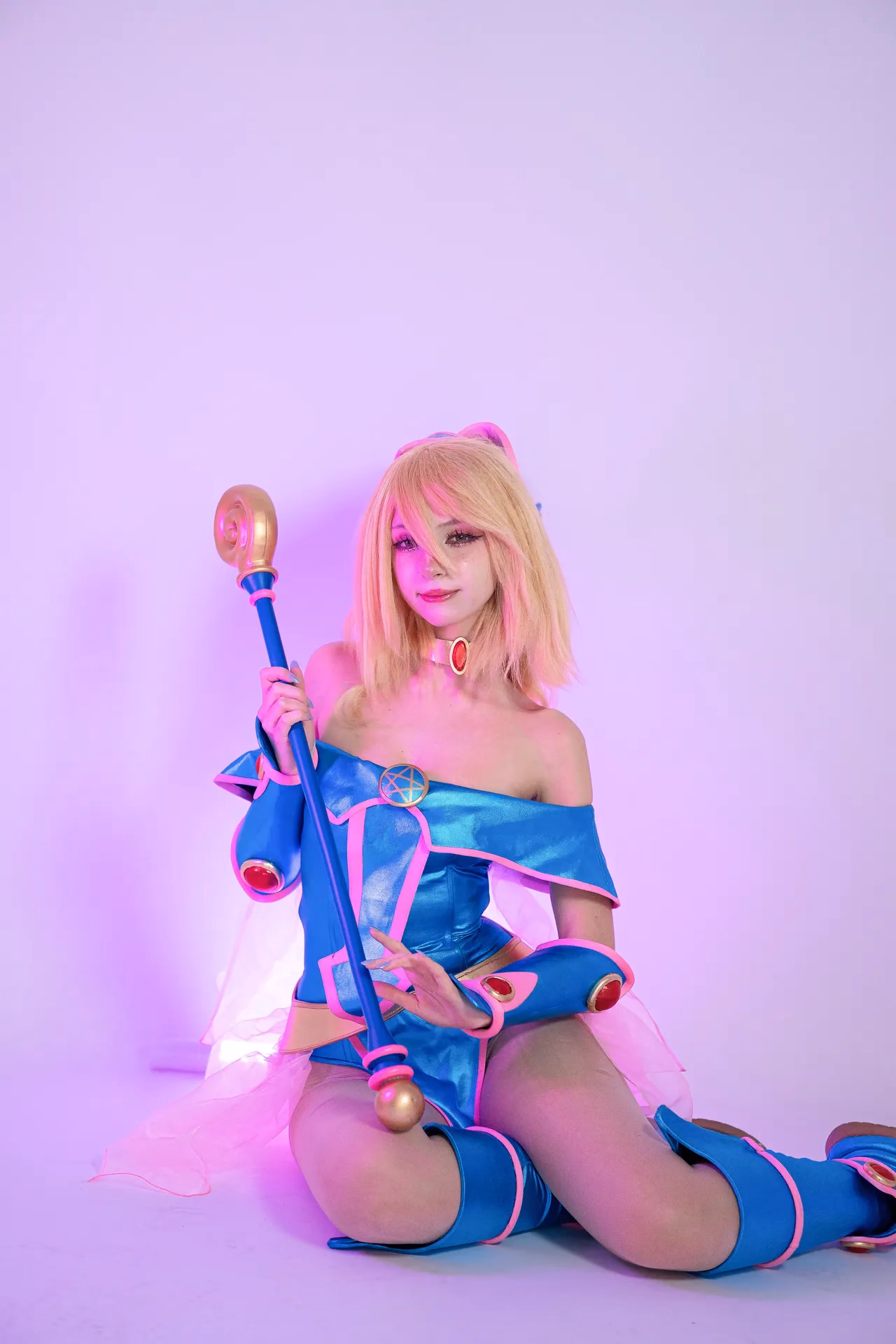 Himee.lily as Dark Magician Girl — cosplay photo 57 of 70
