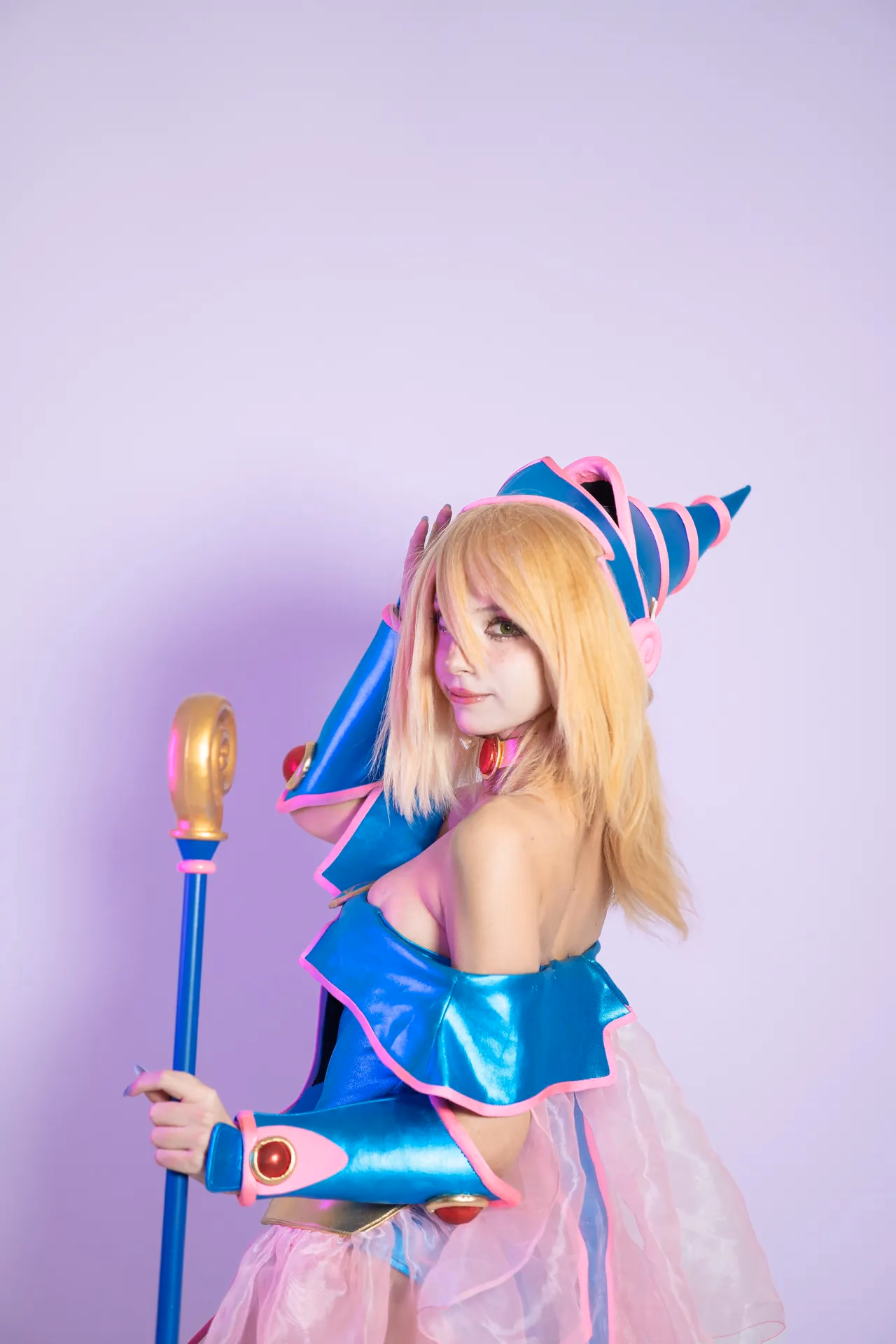Himee.lily as Dark Magician Girl — cosplay photo 68 of 70