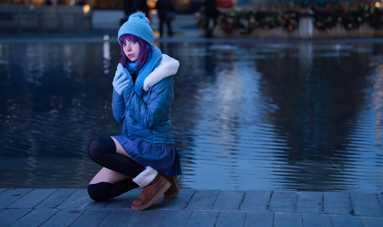 Himee.lily as Hitagi Senjougahara — cosplay photo 11 of 16