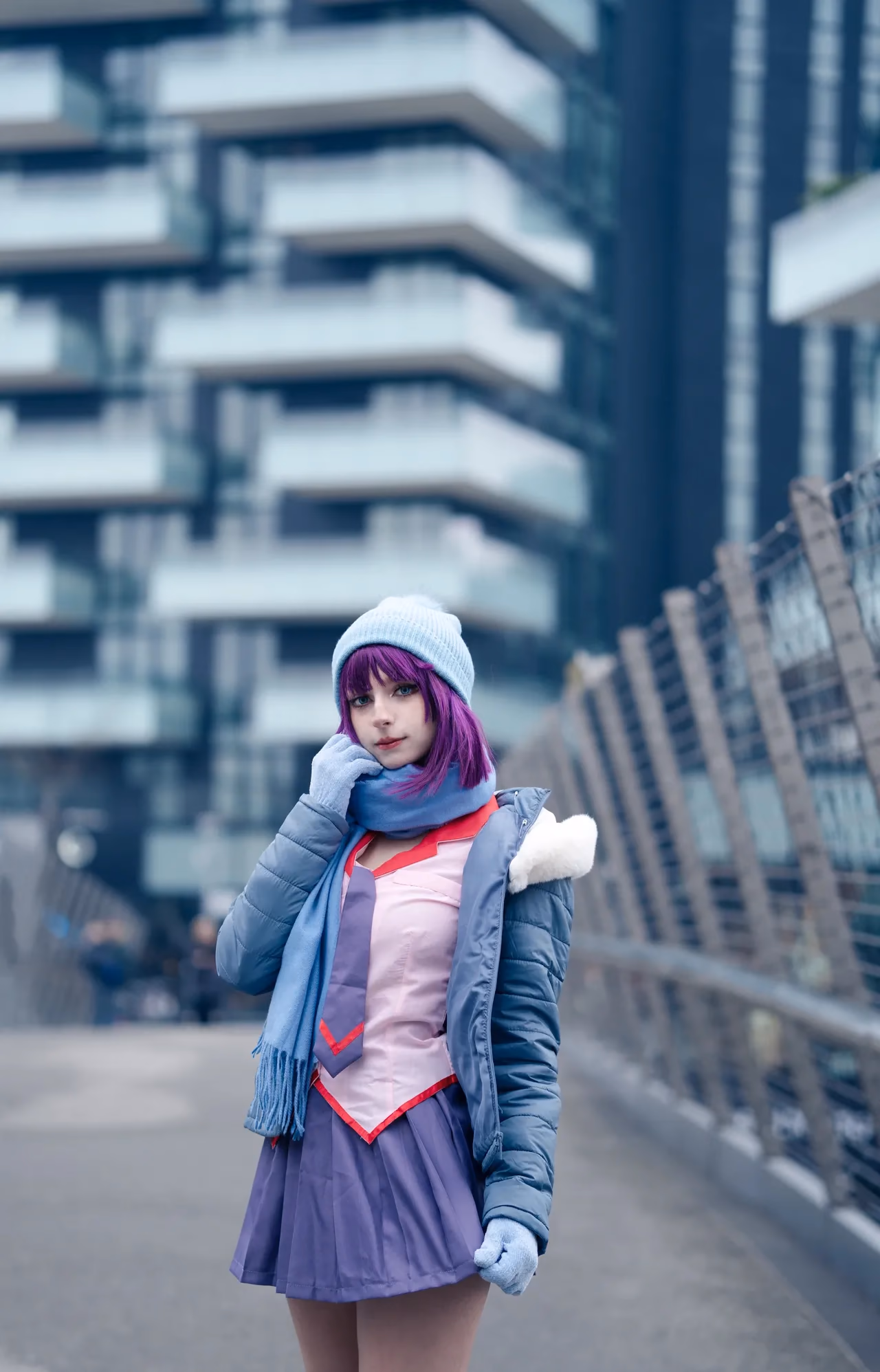 Himee.lily as Hitagi Senjougahara — cosplay photo 12 of 16