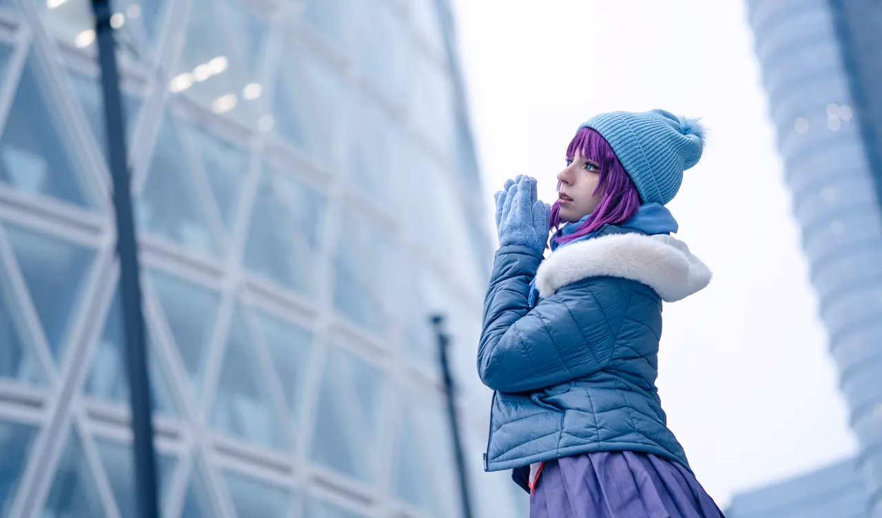 Himee.lily as Hitagi Senjougahara — cosplay photo 13 of 16