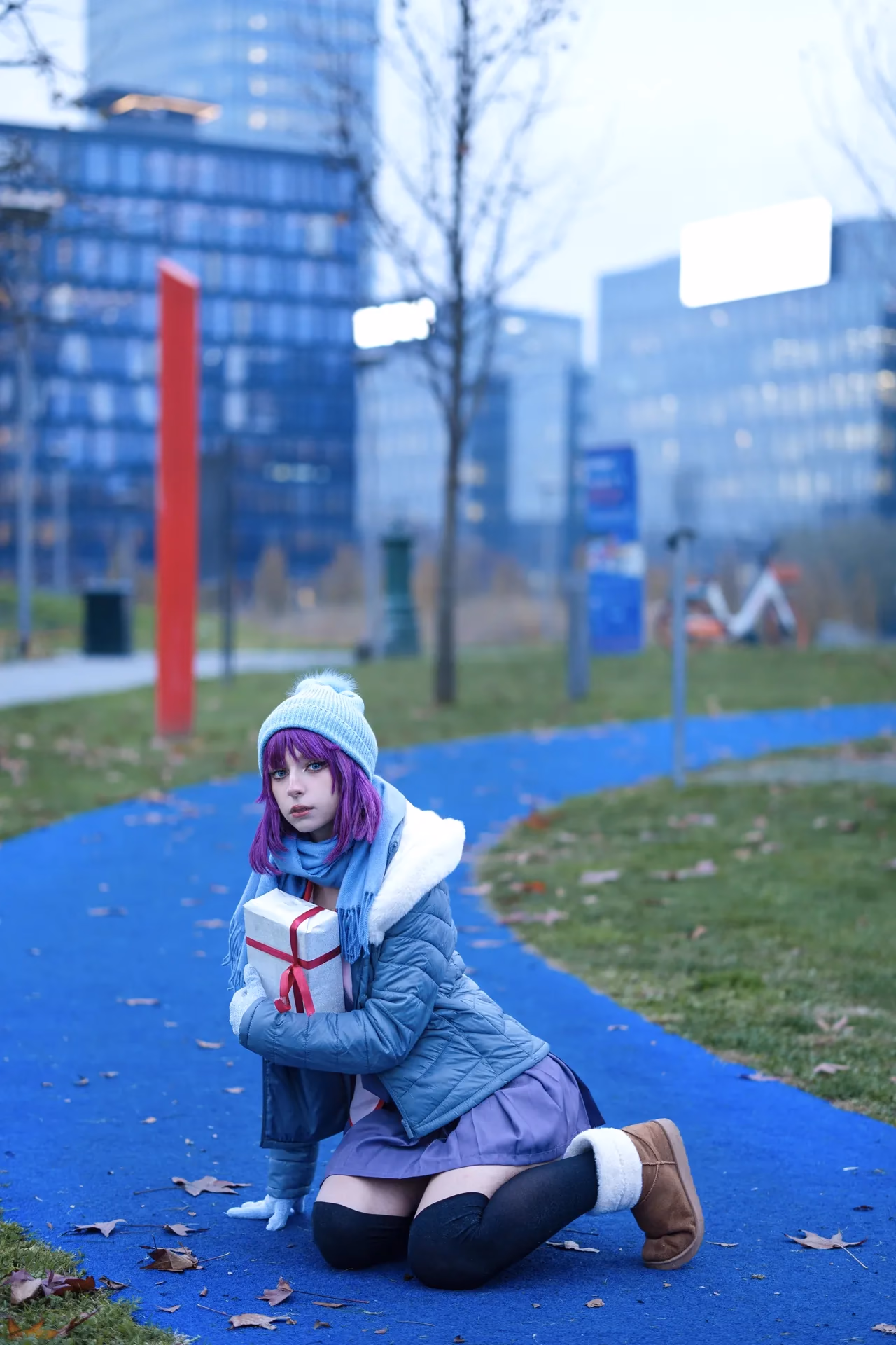 Himee.lily as Hitagi Senjougahara — cosplay photo 15 of 16