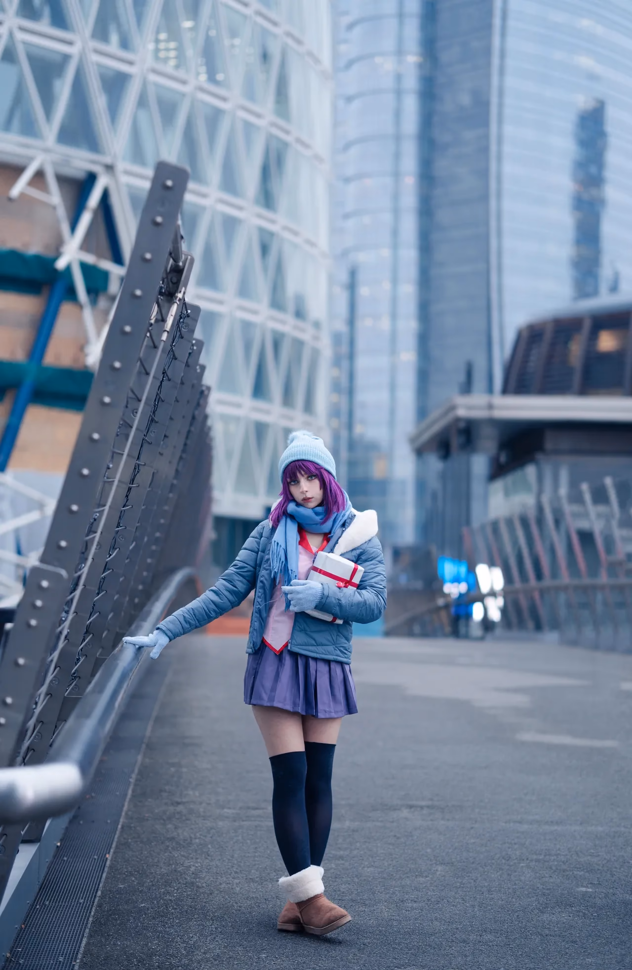 Himee.lily as Hitagi Senjougahara — cosplay photo 3 of 16