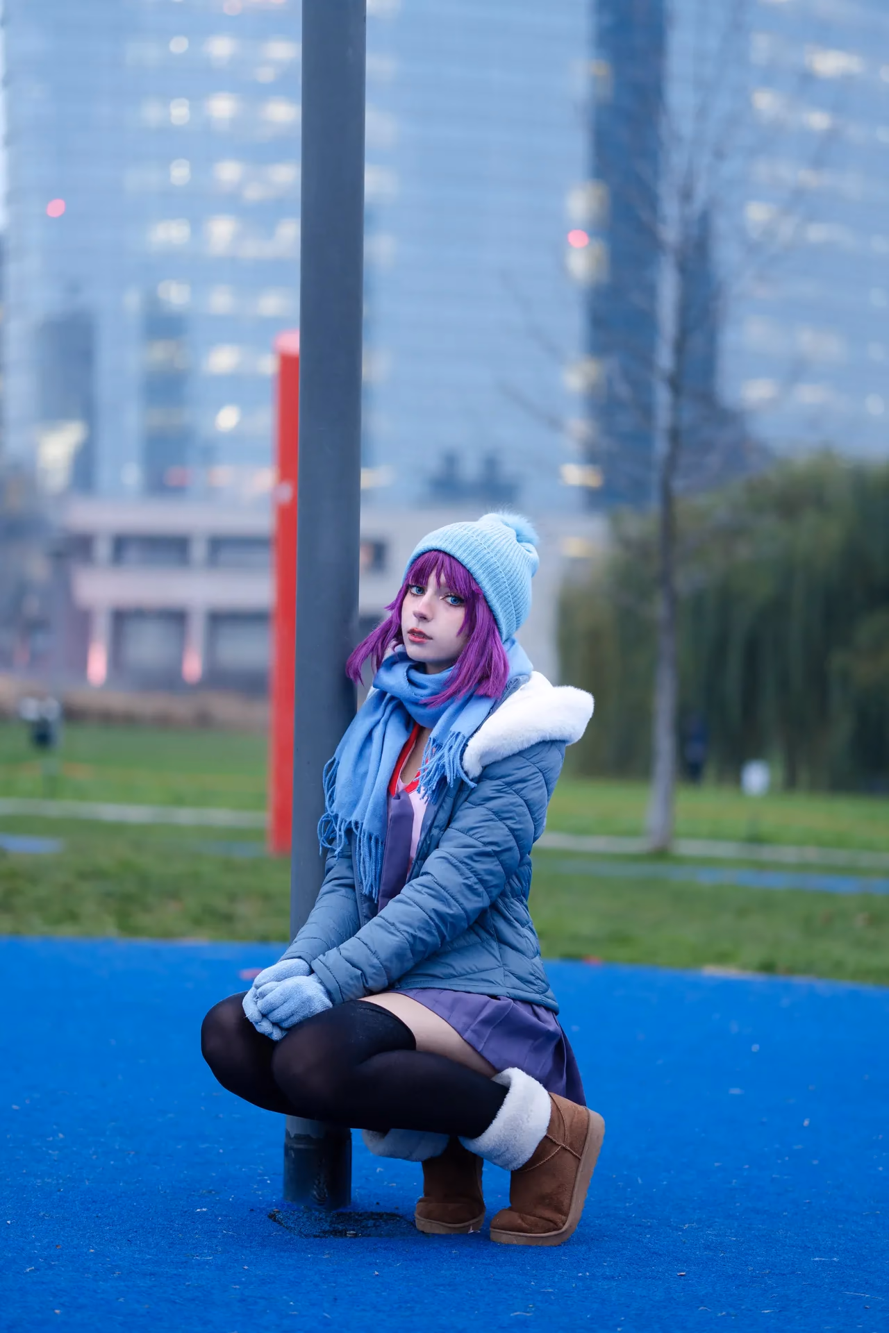 Himee.lily as Hitagi Senjougahara — cosplay photo 9 of 16