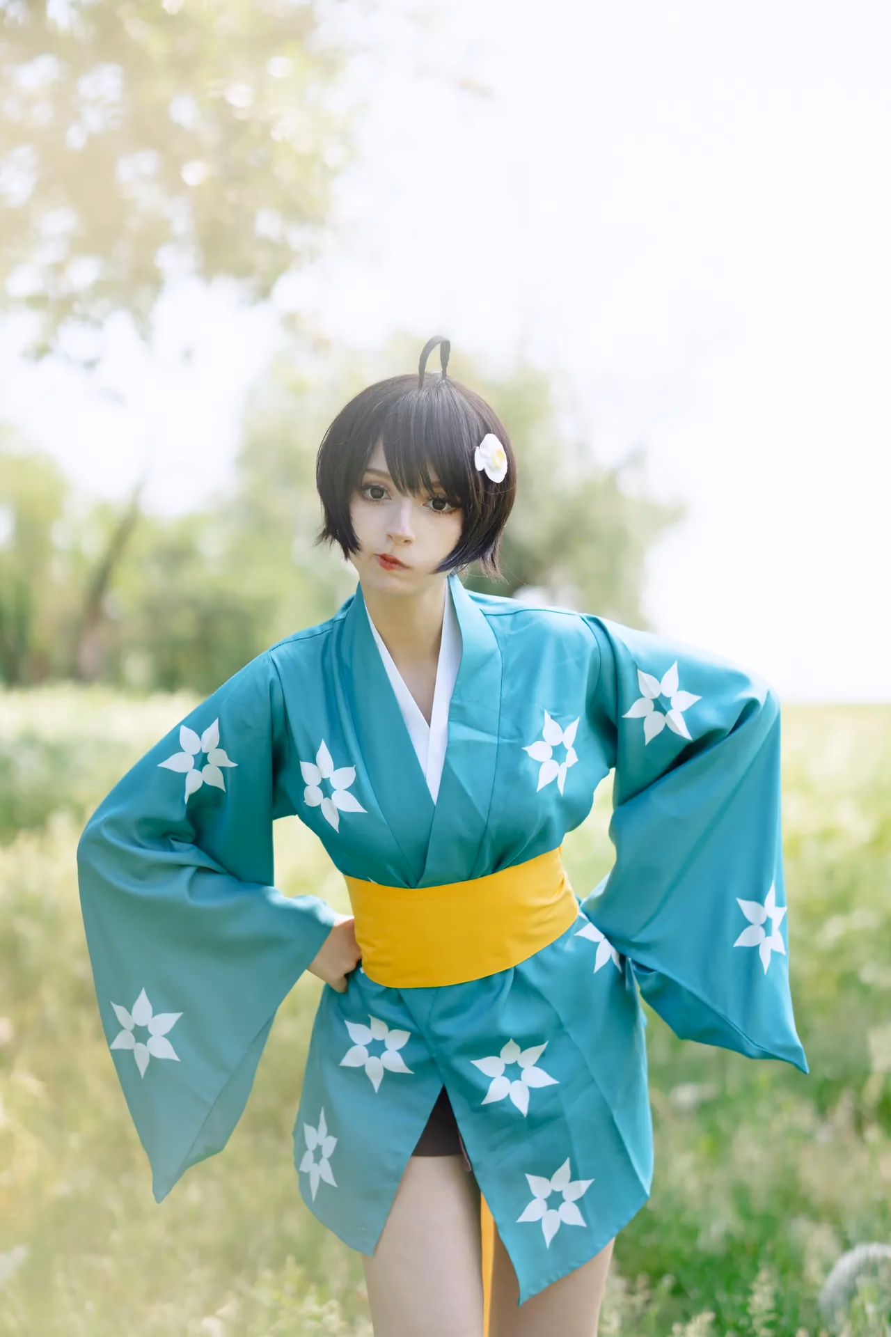 Himee.lily as Tsukihi Araragi — cosplay photo 5 of 20
