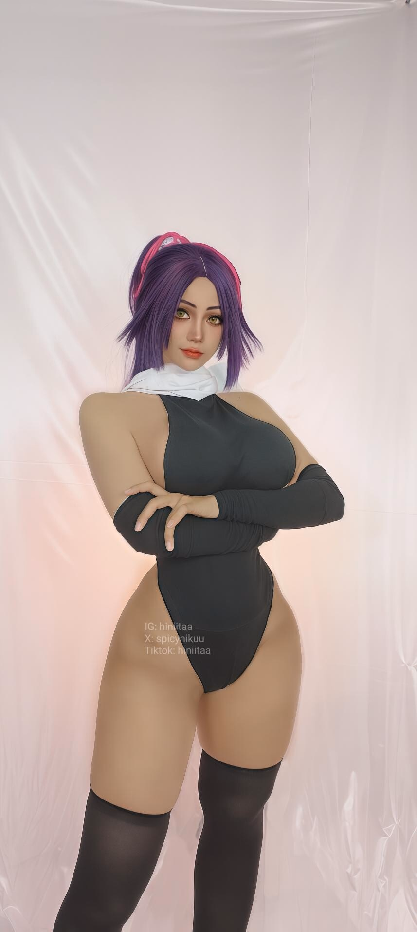 Hiniitaa as Yoruichi Shihoin — cosplay photo 5 of 6