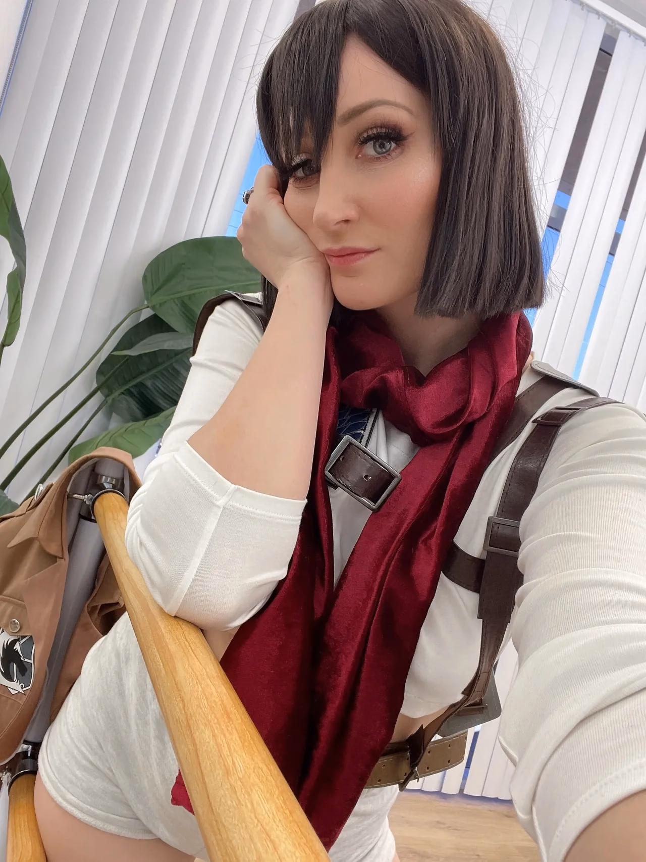 Holly Wolf as Mikasa Ackerman — cosplay photo 13 of 15