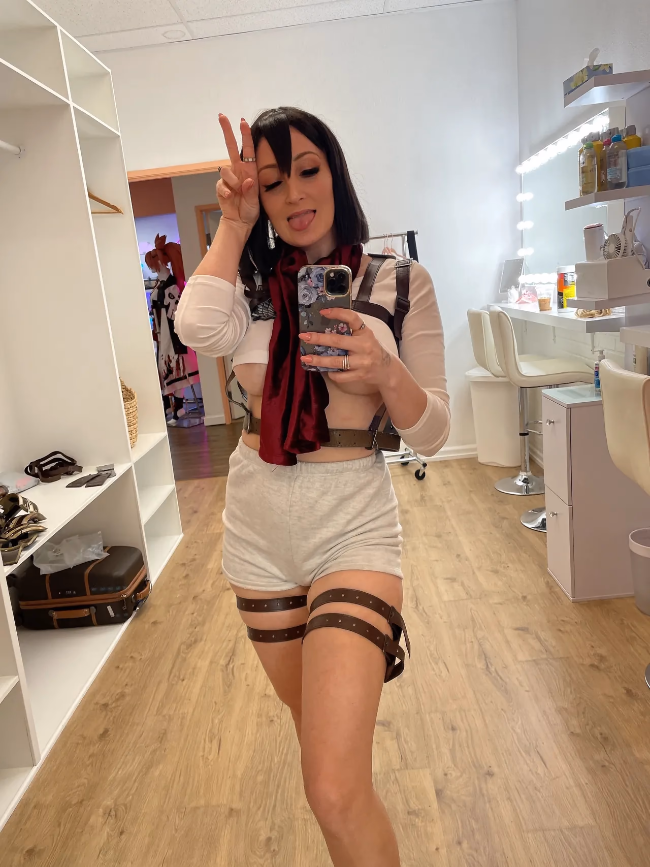 Holly Wolf as Mikasa Ackerman — cosplay photo 2 of 15