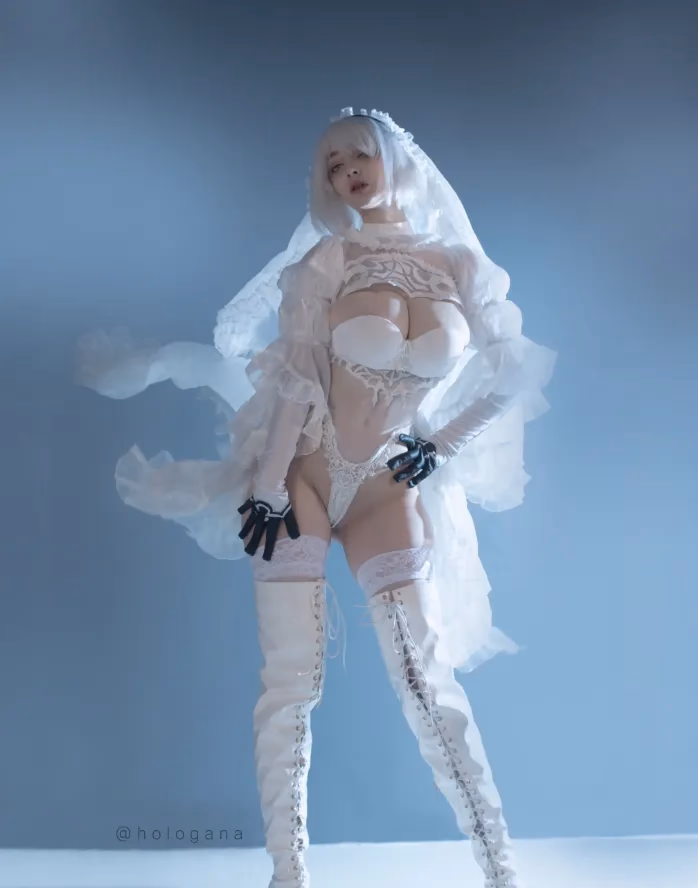 Hologana as 2B — cosplay photo 14 of 20
