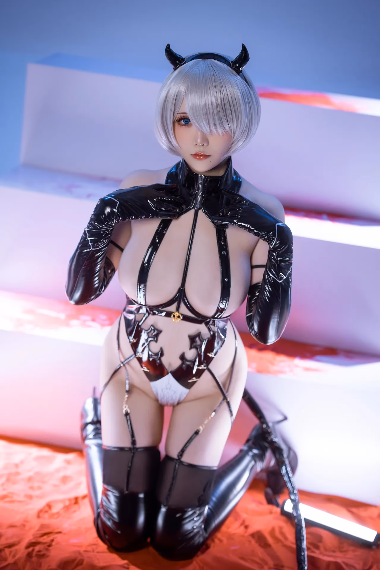 Hoshilily as 2B — cosplay photo 30 of 66
