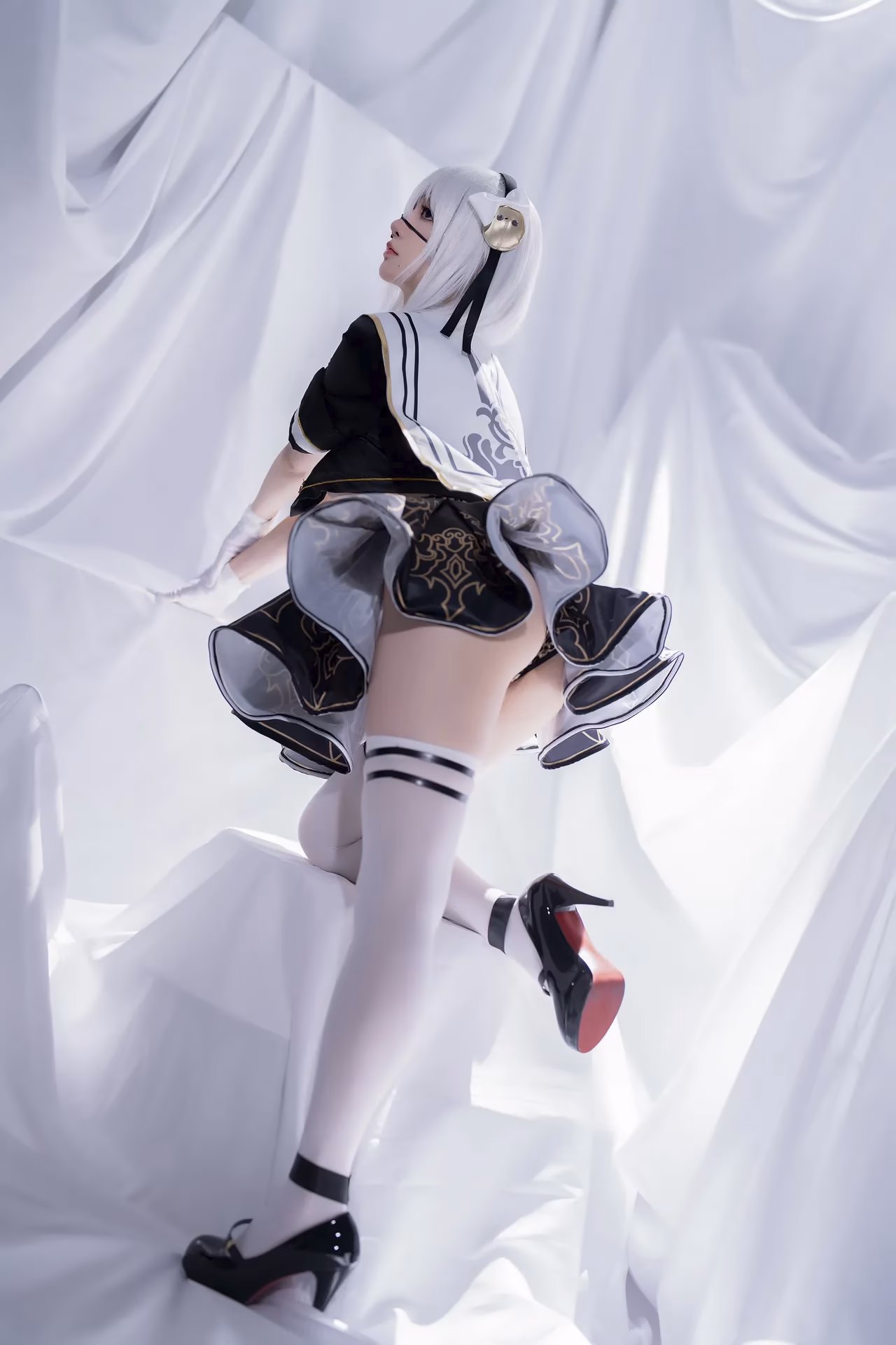 Hoshilily as 2B — cosplay photo 2 of 29