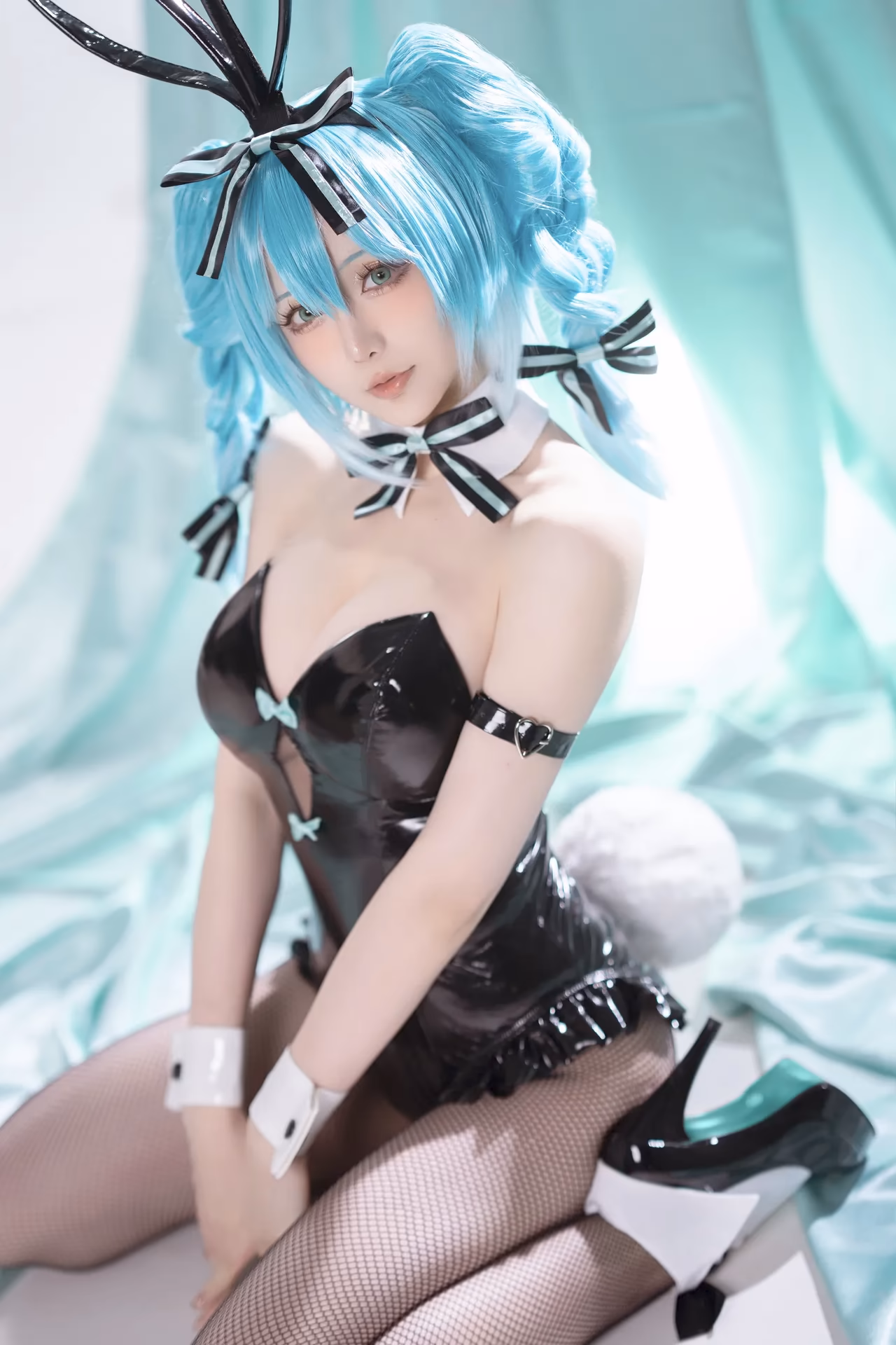 Hoshilily as Hatsune Miku — cosplay photo 28 of 44