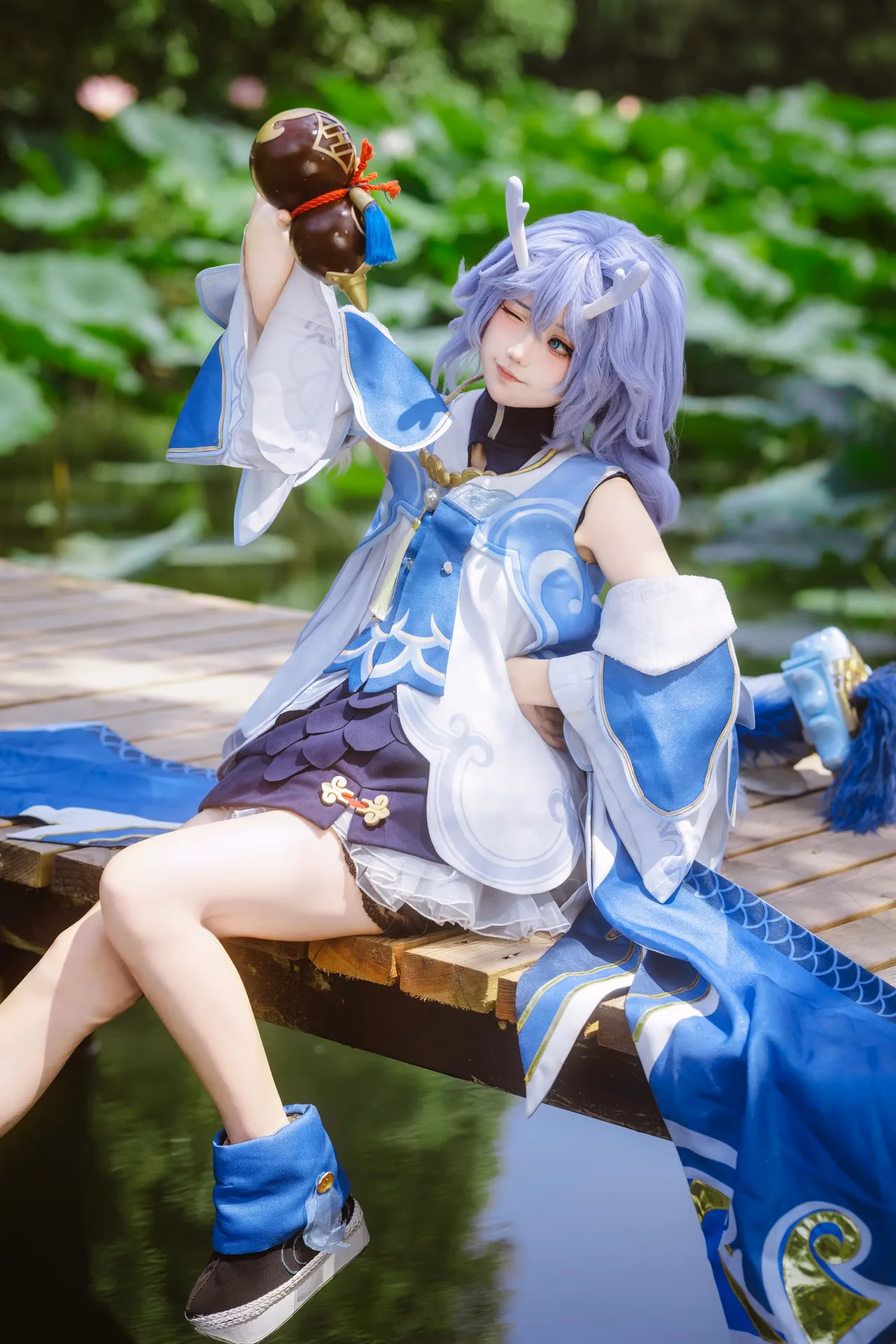 Hua Qi Hana as Bailu — cosplay photo 12 of 14