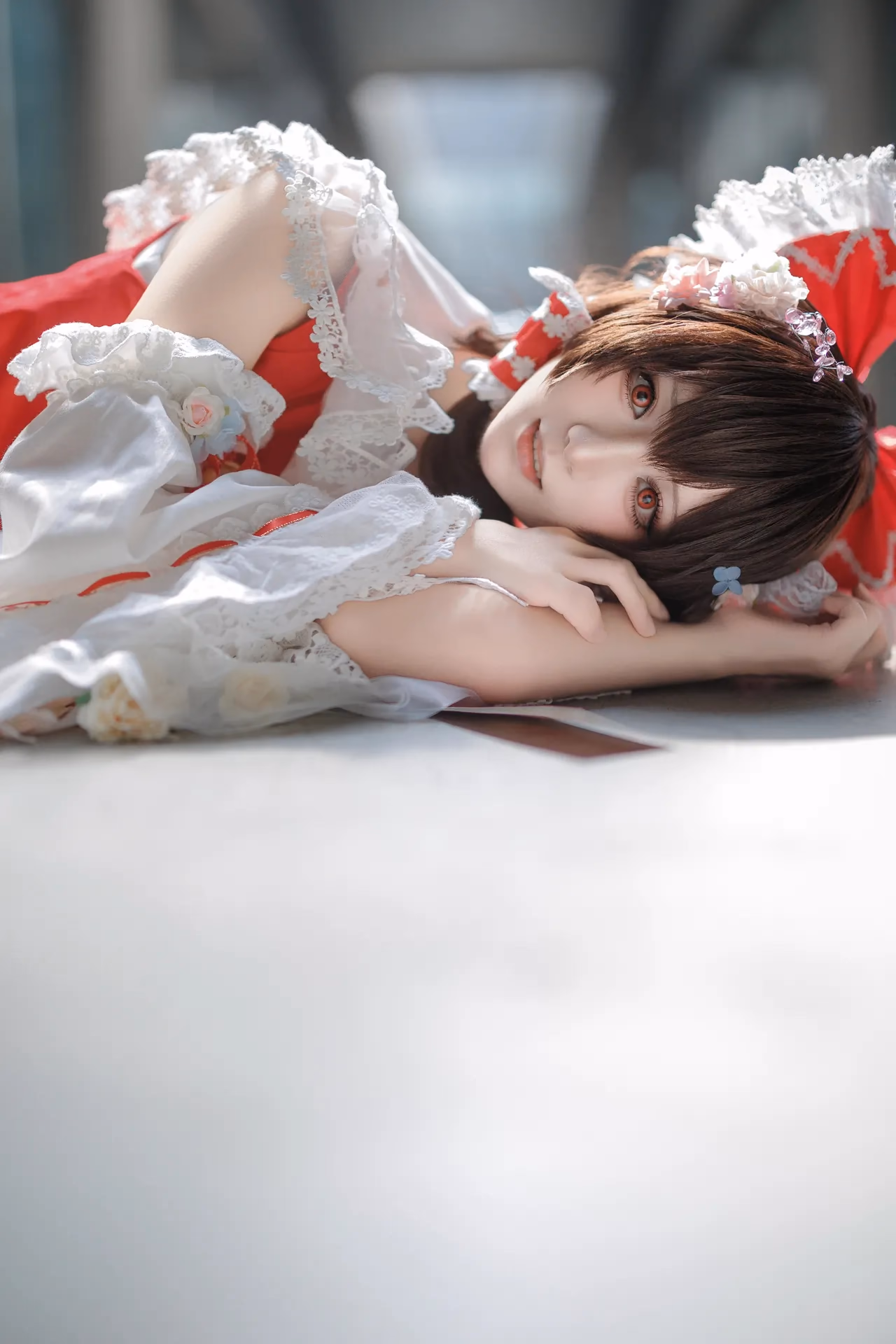 Hua Qi Hana as Reimu Hakurei — cosplay photo 56 of 88