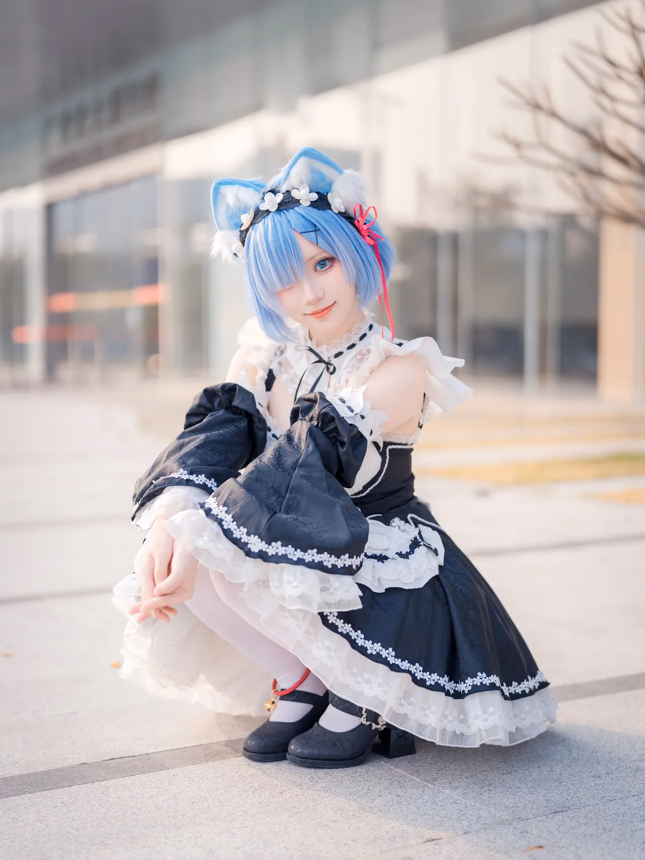 Hua Qi Hana as Rem — cosplay photo 10 of 107