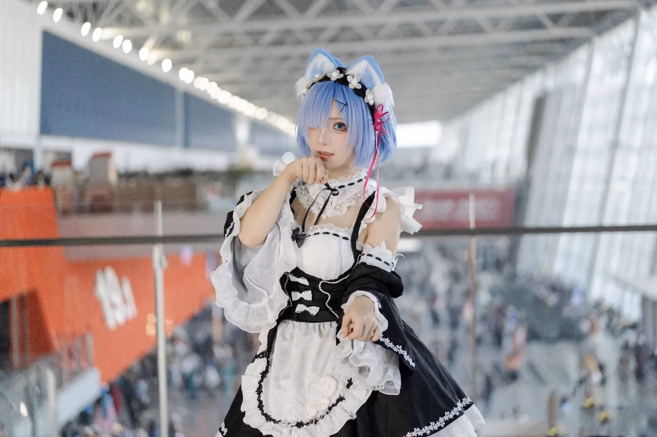 Hua Qi Hana as Rem — cosplay photo 13 of 107