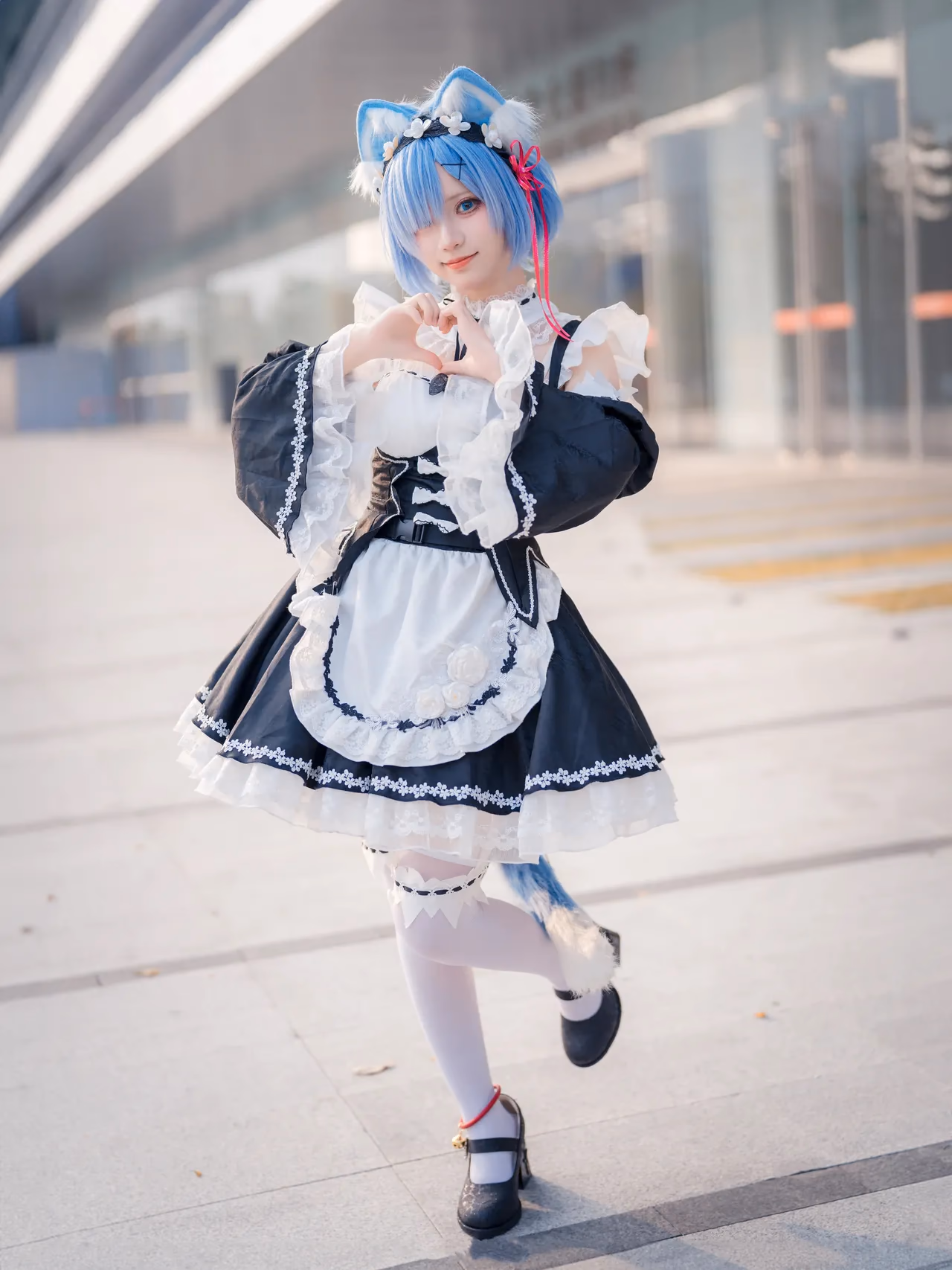 Hua Qi Hana as Rem — cosplay photo 2 of 107