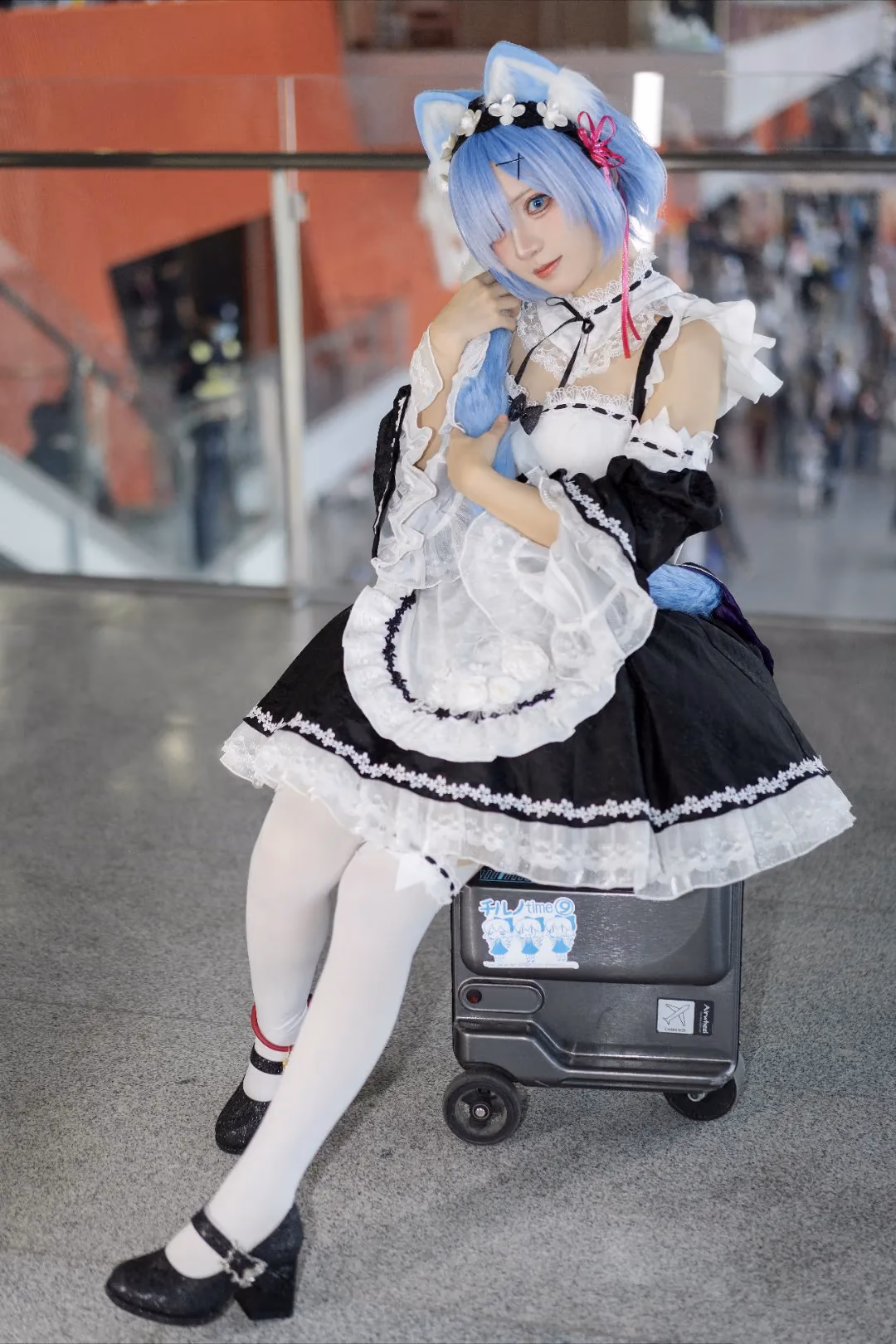 Hua Qi Hana as Rem — cosplay photo 20 of 107