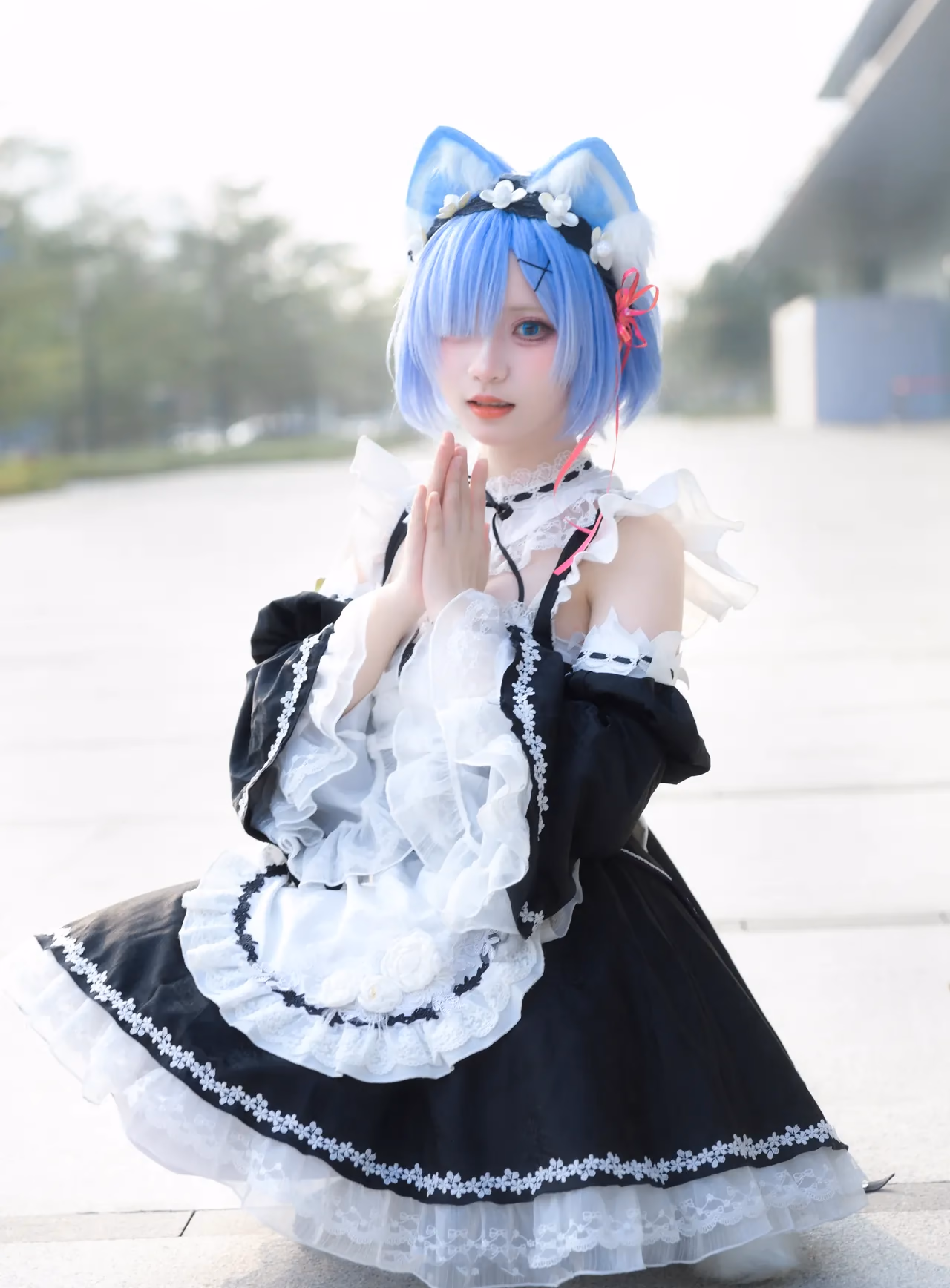 Hua Qi Hana as Rem — cosplay photo 21 of 107