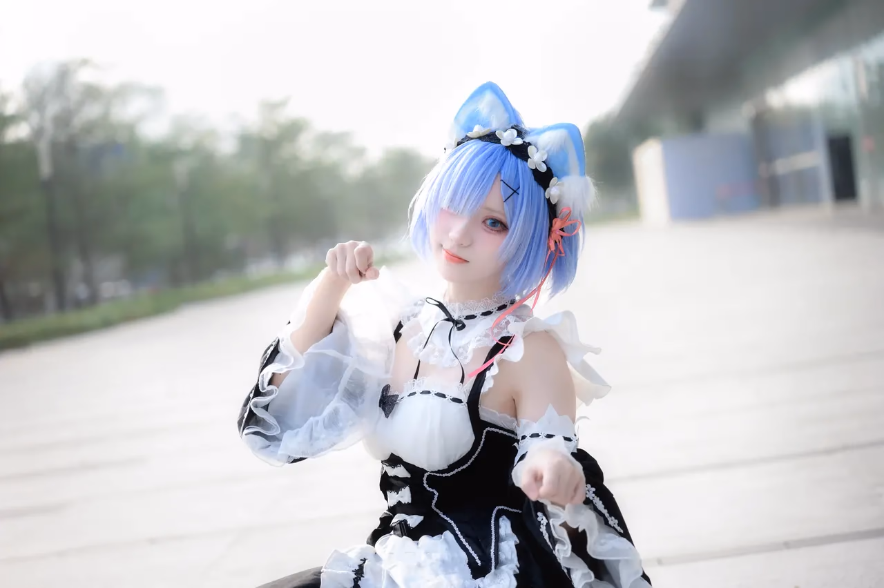 Hua Qi Hana as Rem — cosplay photo 22 of 107