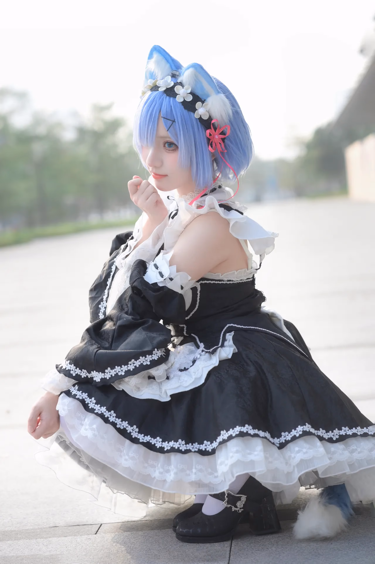 Hua Qi Hana as Rem — cosplay photo 23 of 107