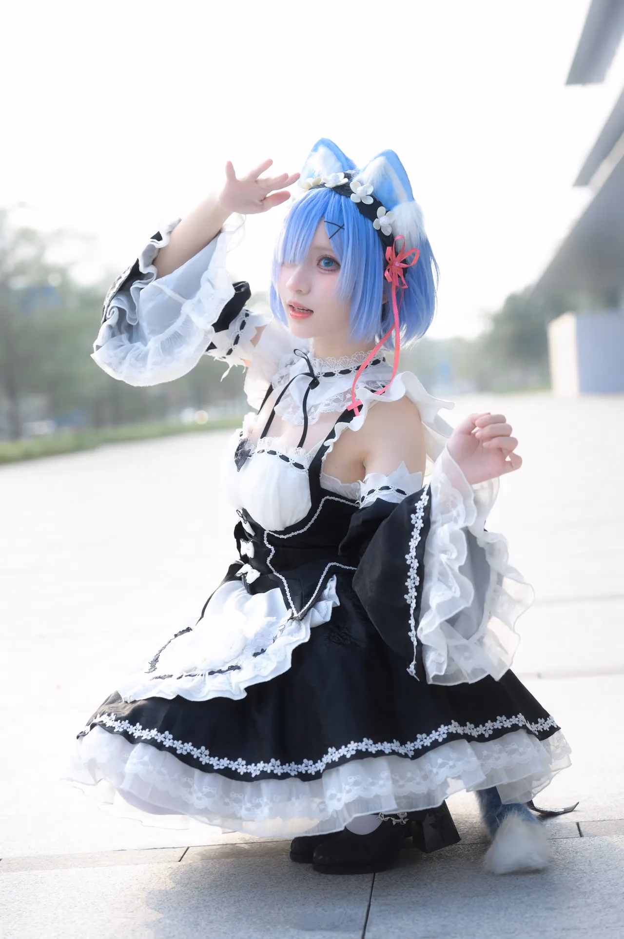Hua Qi Hana as Rem — cosplay photo 24 of 107