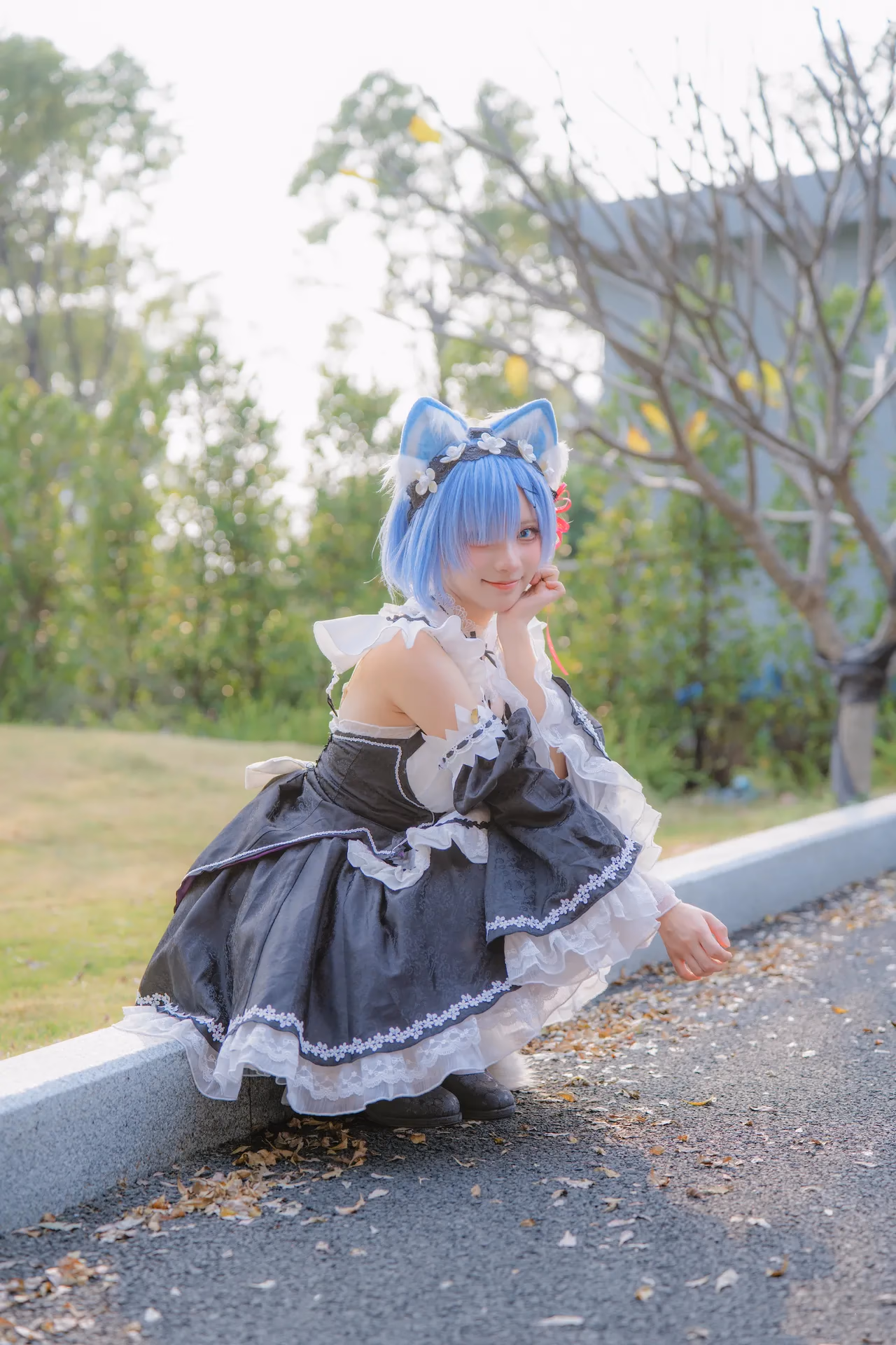 Hua Qi Hana as Rem — cosplay photo 31 of 107