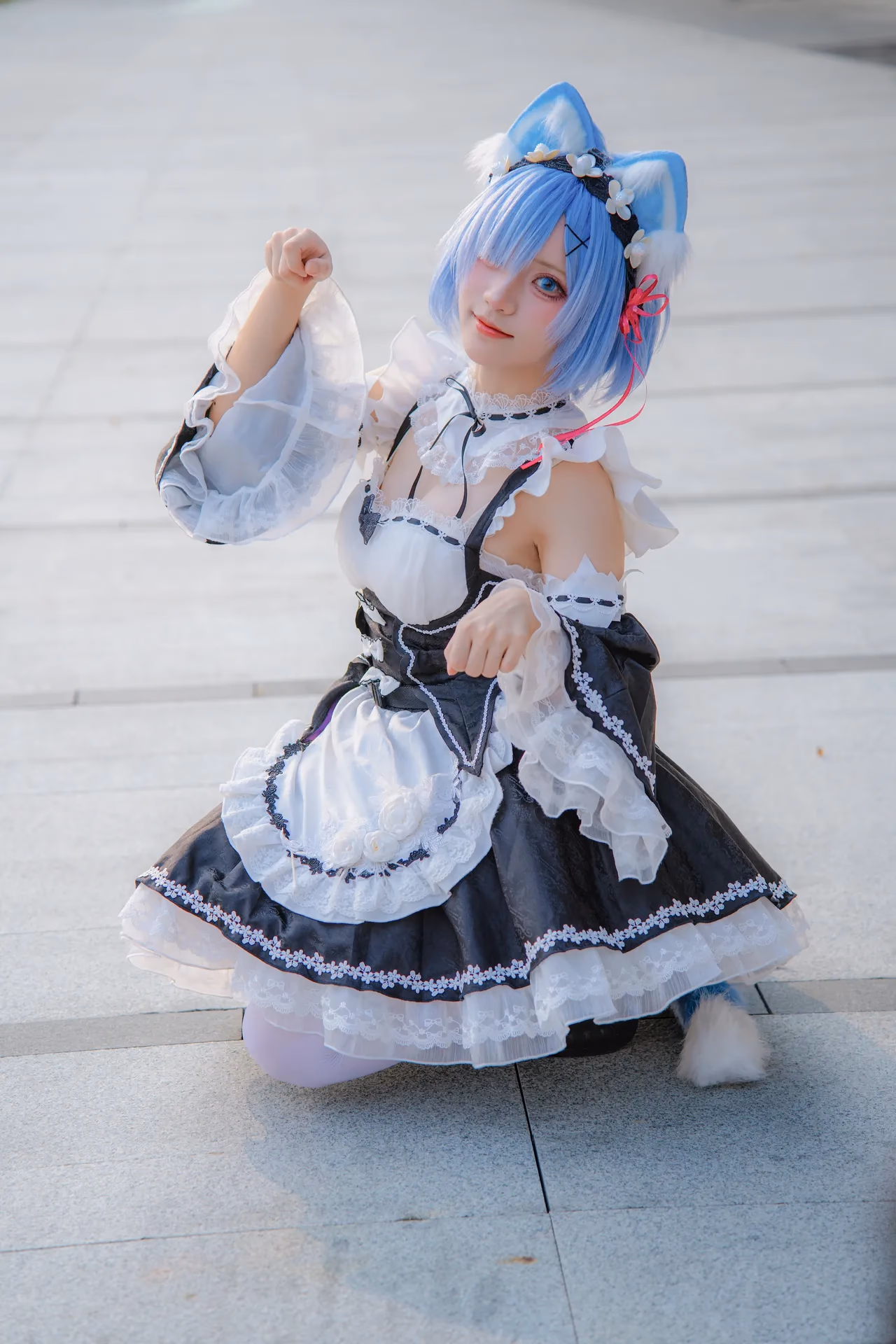 Hua Qi Hana as Rem — cosplay photo 36 of 107