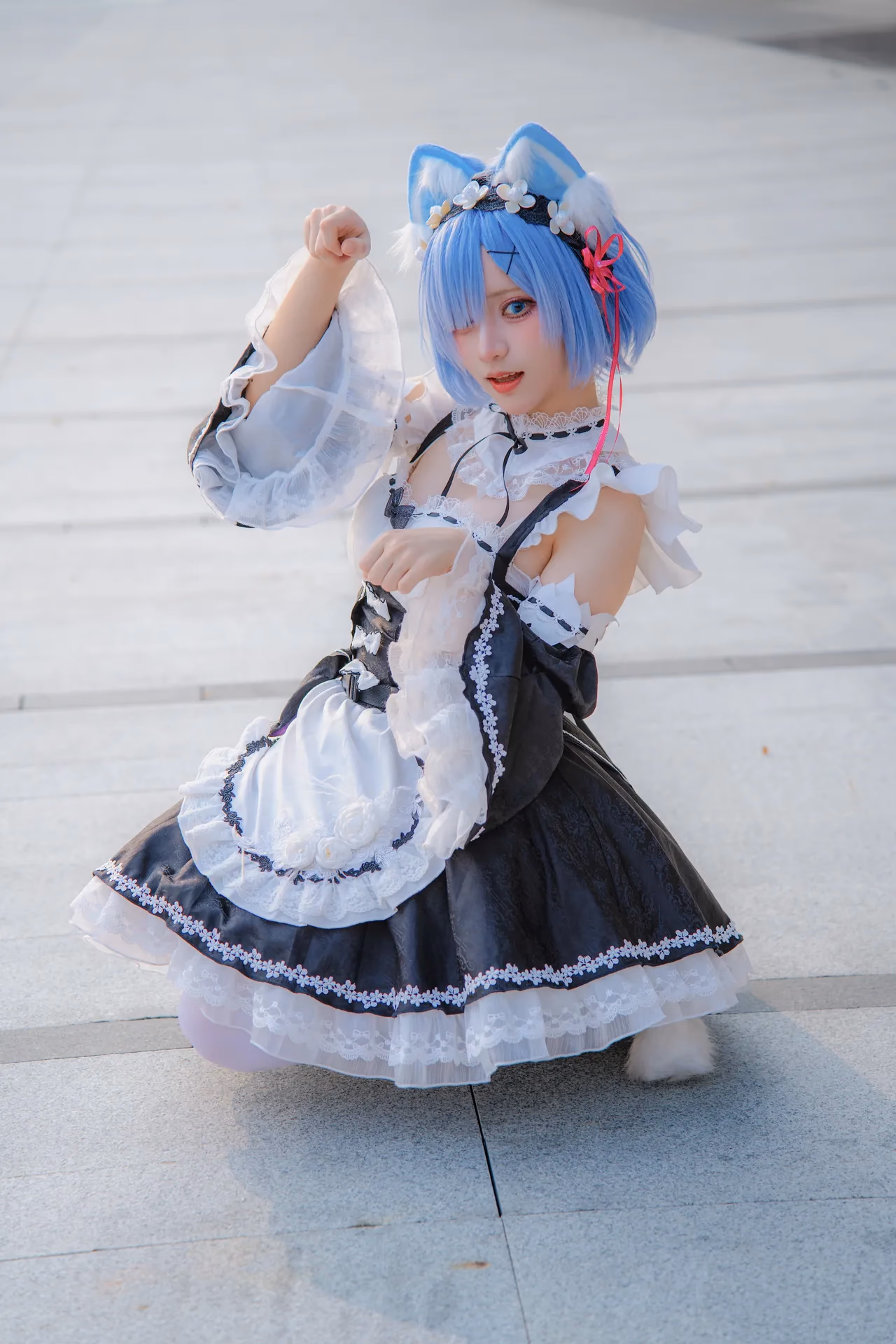 Hua Qi Hana as Rem — cosplay photo 37 of 107
