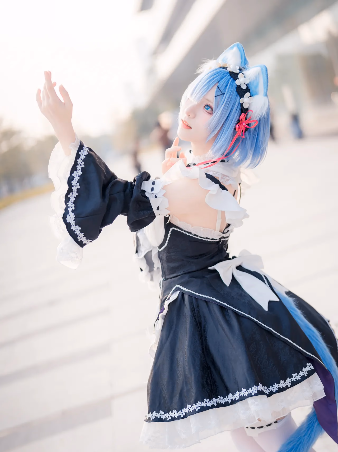 Hua Qi Hana as Rem — cosplay photo 4 of 107
