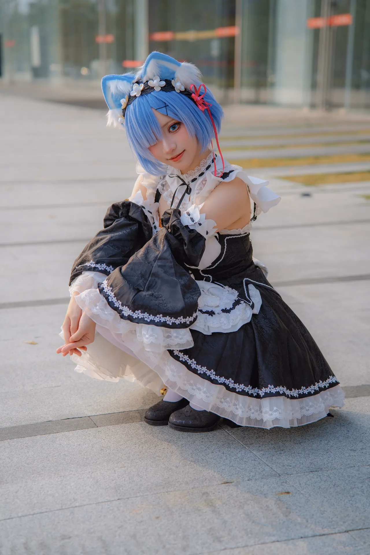 Hua Qi Hana as Rem — cosplay photo 40 of 107