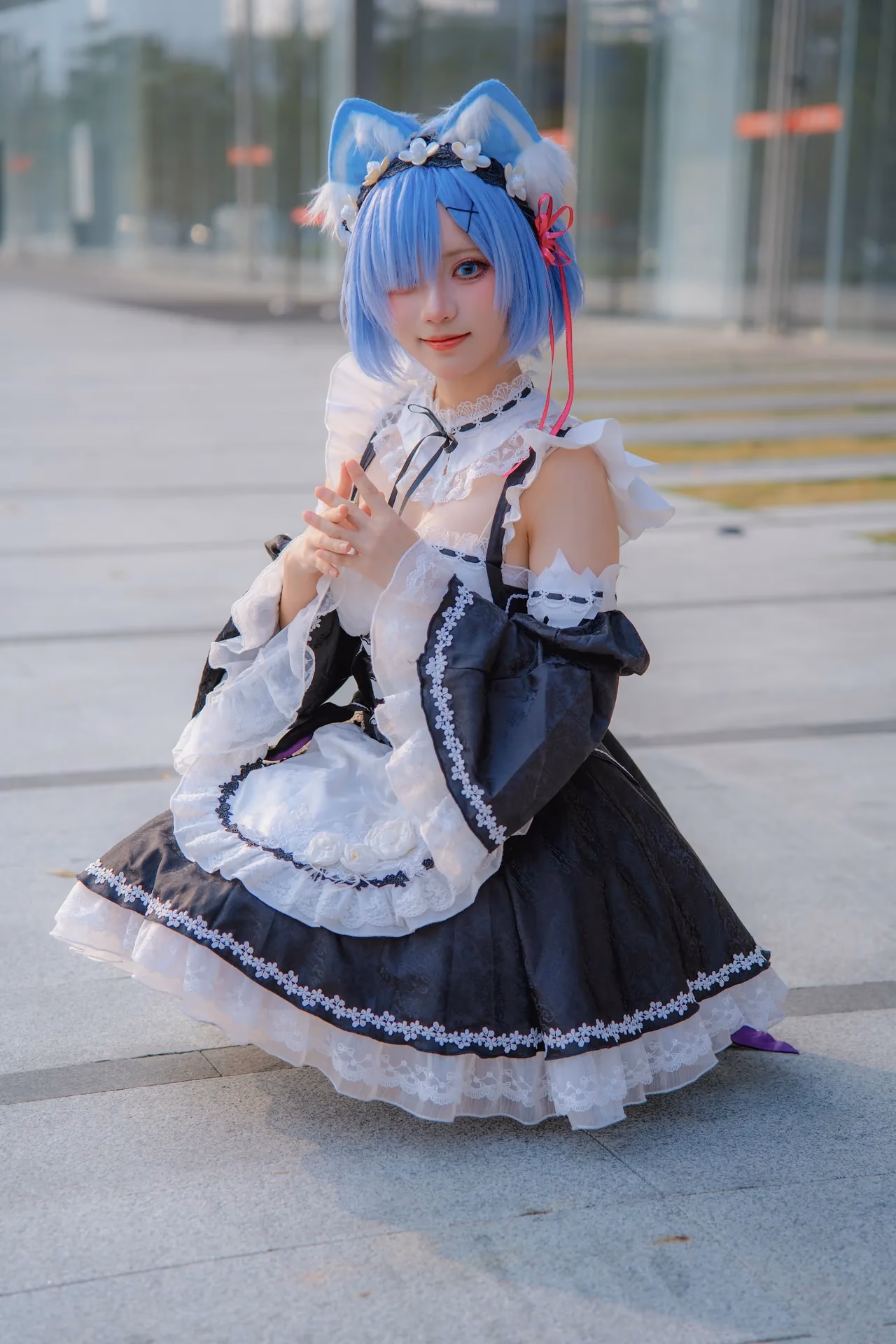 Hua Qi Hana as Rem — cosplay photo 41 of 107