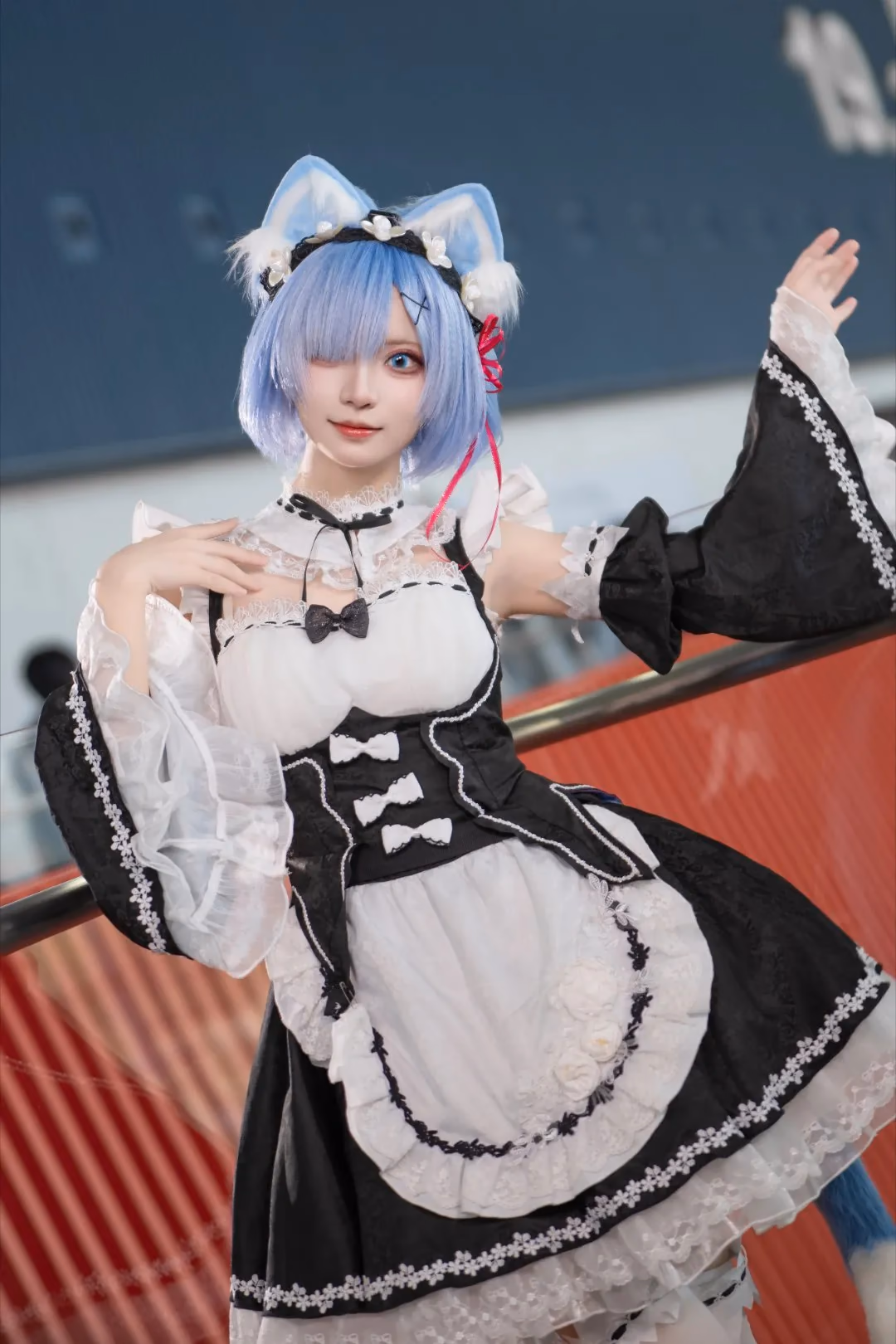 Hua Qi Hana as Rem — cosplay photo 45 of 107
