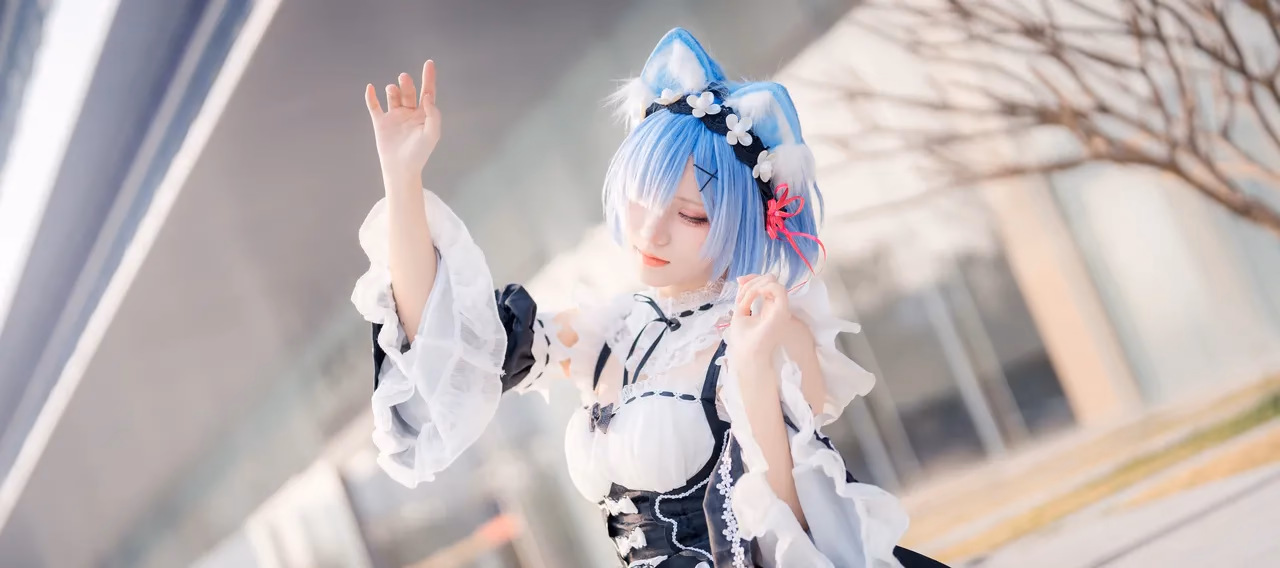 Hua Qi Hana as Rem — cosplay photo 5 of 107