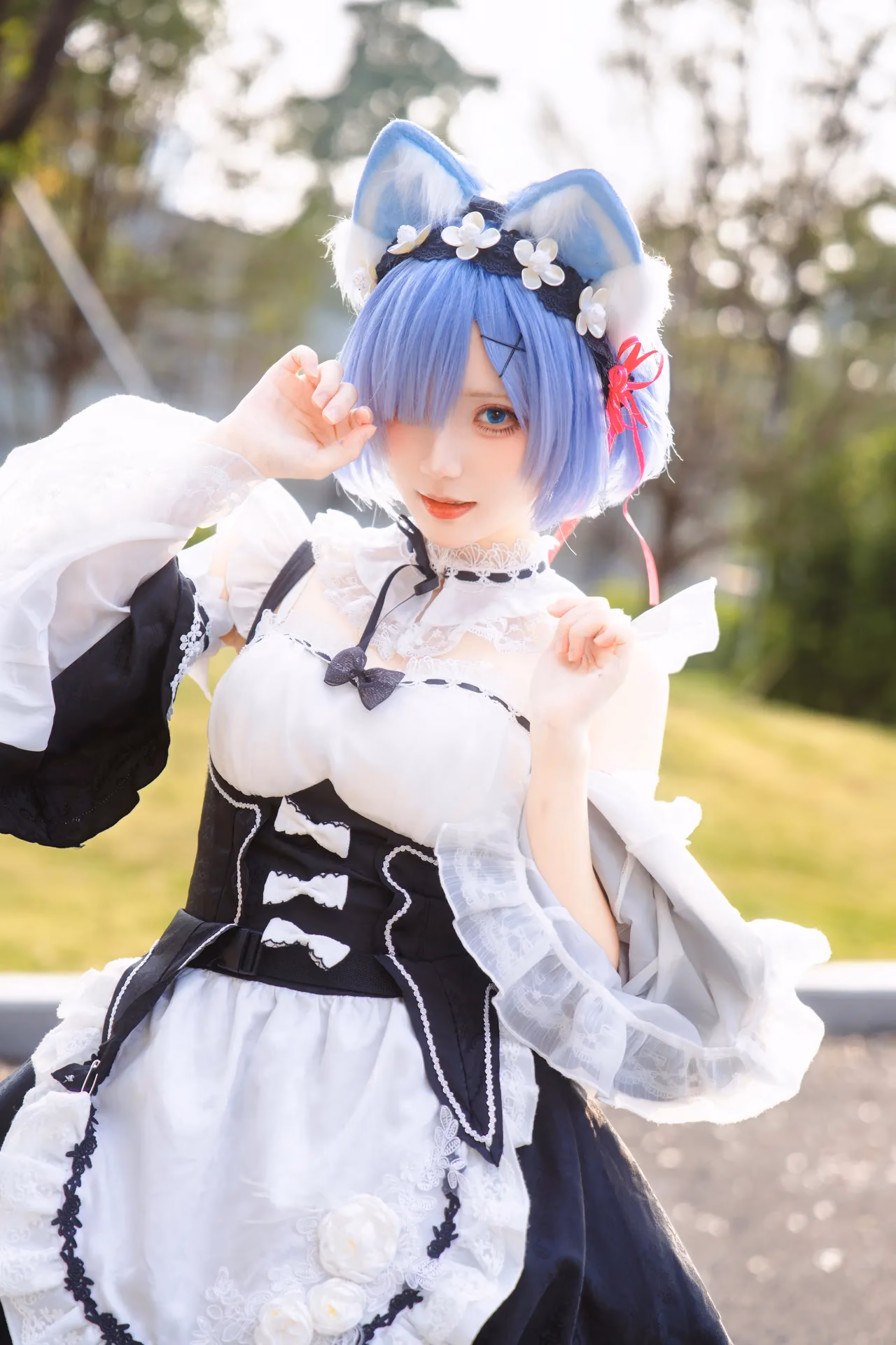 Hua Qi Hana as Rem — cosplay photo 51 of 107