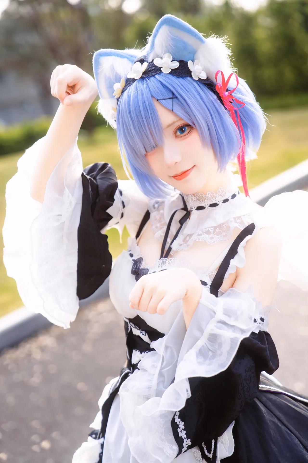 Hua Qi Hana as Rem — cosplay photo 53 of 107