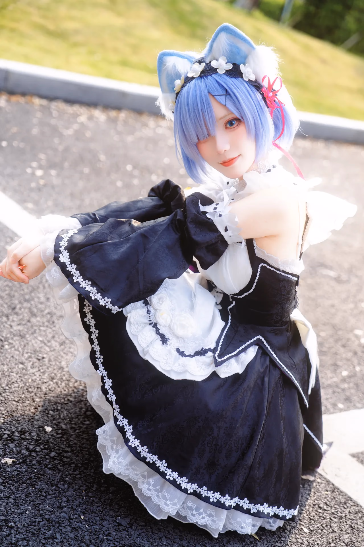 Hua Qi Hana as Rem — cosplay photo 54 of 107