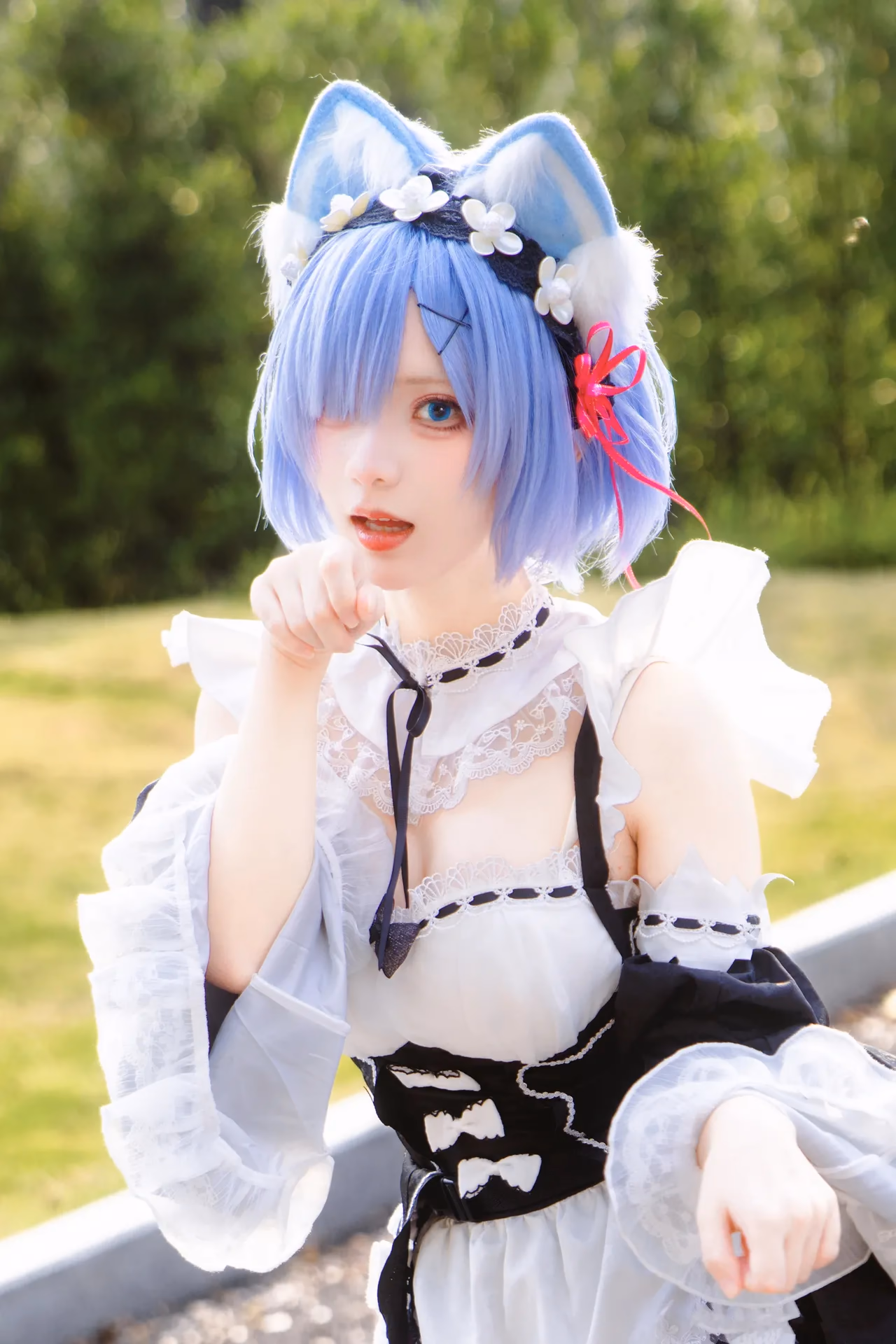 Hua Qi Hana as Rem — cosplay photo 56 of 107