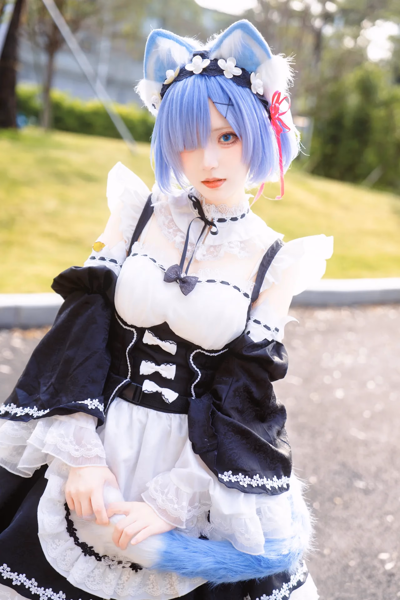 Hua Qi Hana as Rem — cosplay photo 58 of 107