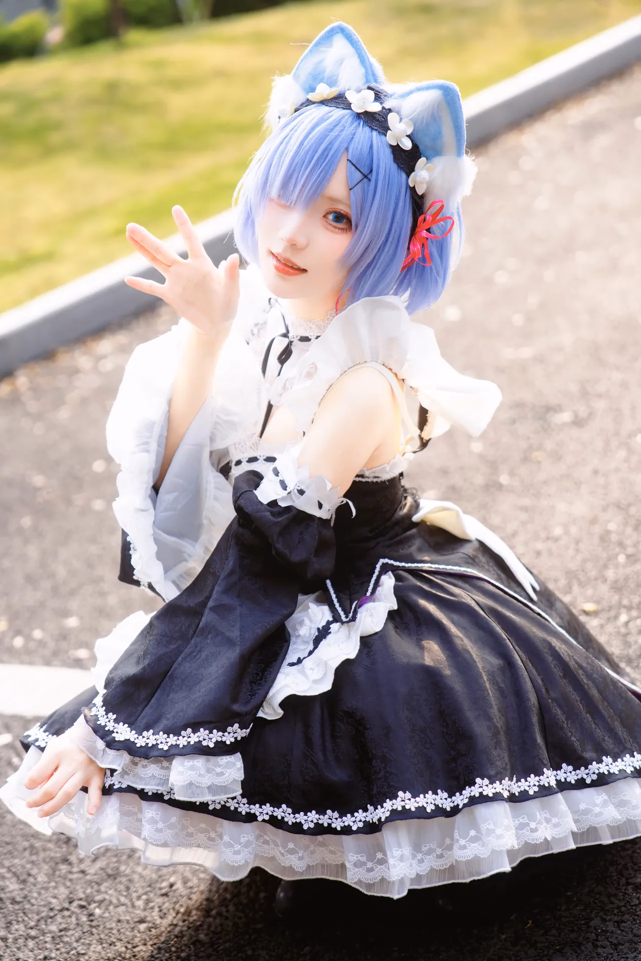 Hua Qi Hana as Rem — cosplay photo 59 of 107