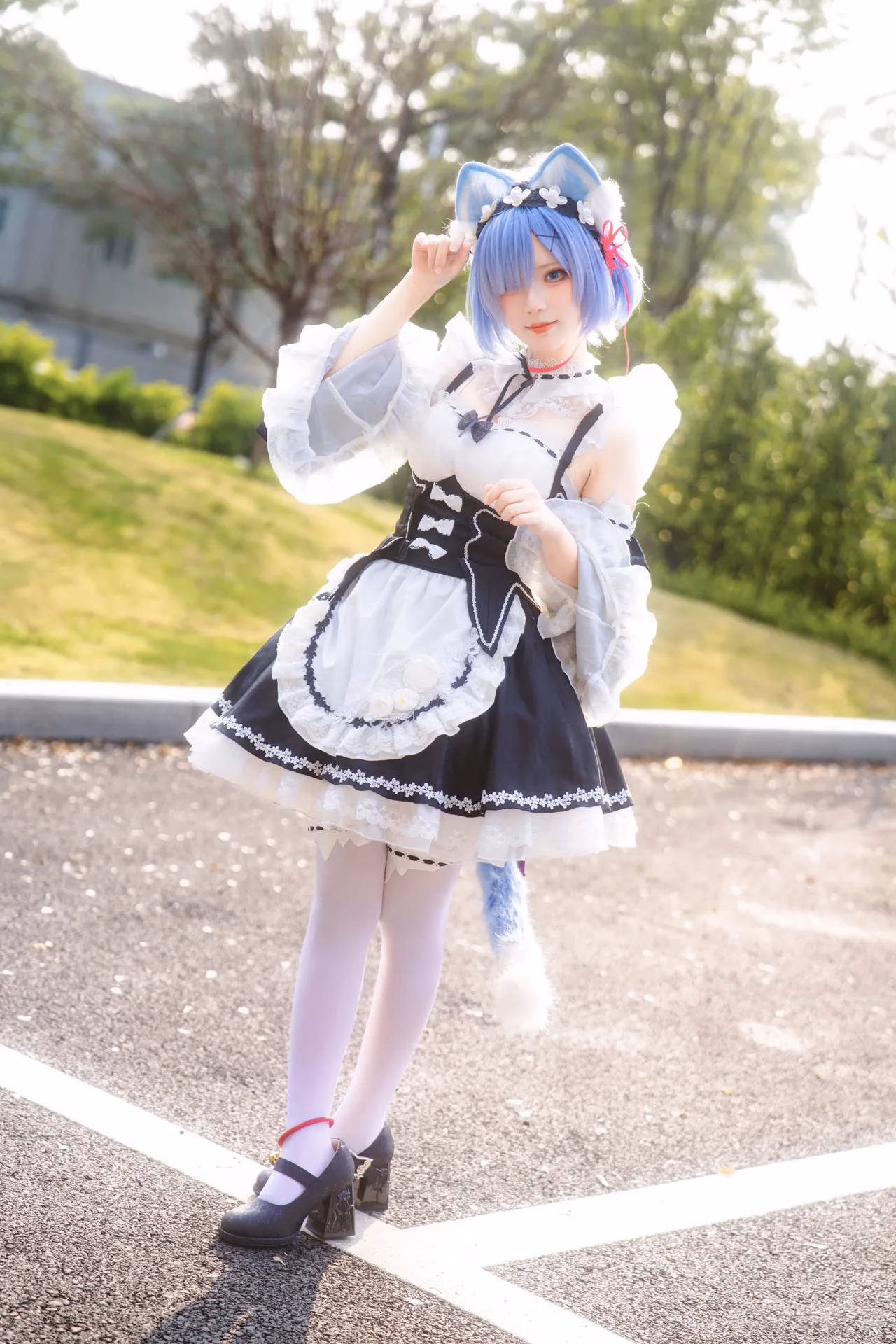 Hua Qi Hana as Rem — cosplay photo 60 of 107