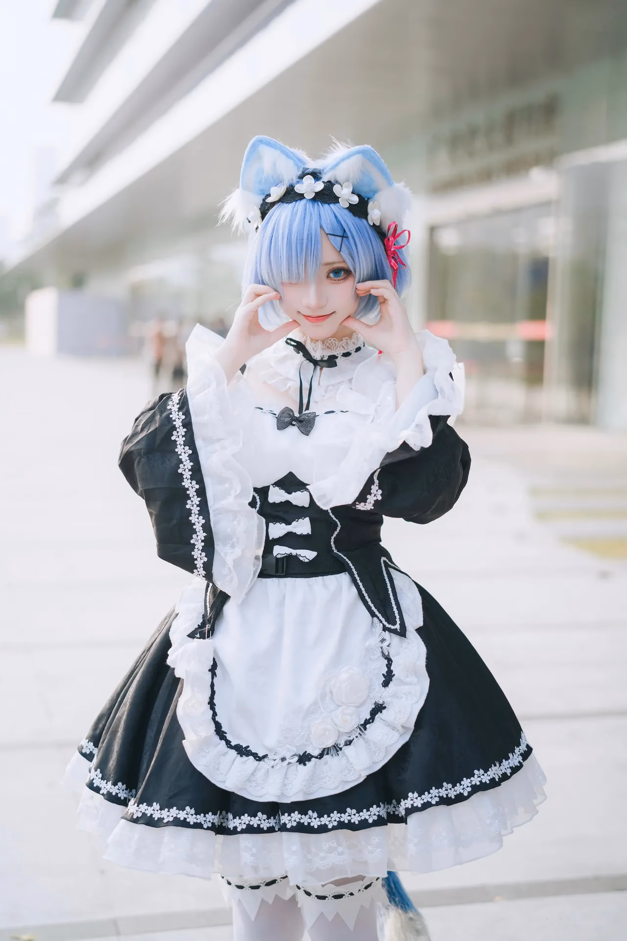 Hua Qi Hana as Rem — cosplay photo 61 of 107